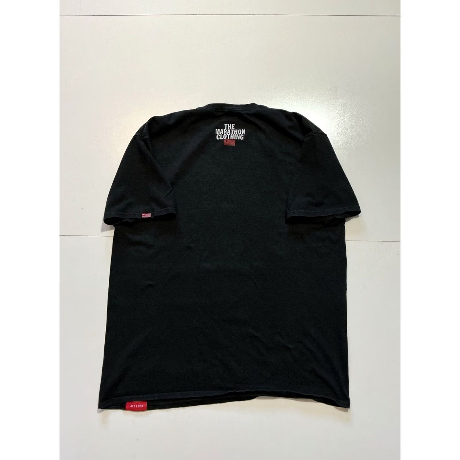 Vintage VINTAGE The Marathon Clothing Face The World Nipsey Hussle Black Graphic T-Shirt XL Mens Size US XL / EU 56 / 4 - 3 Thumbnail