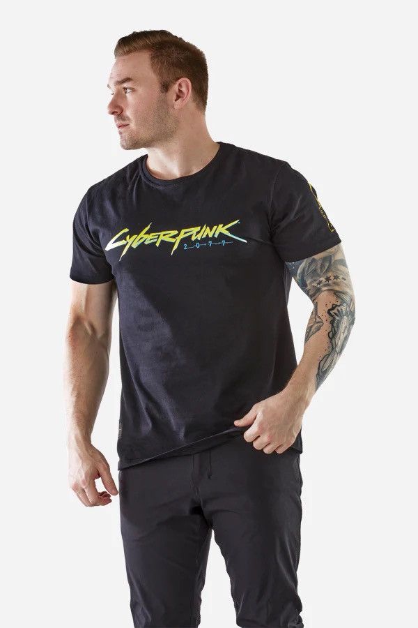 Playstation CYBERPUNK 2077 LOGO TEE Size US M / EU 48-50 / 2 - 17 Thumbnail