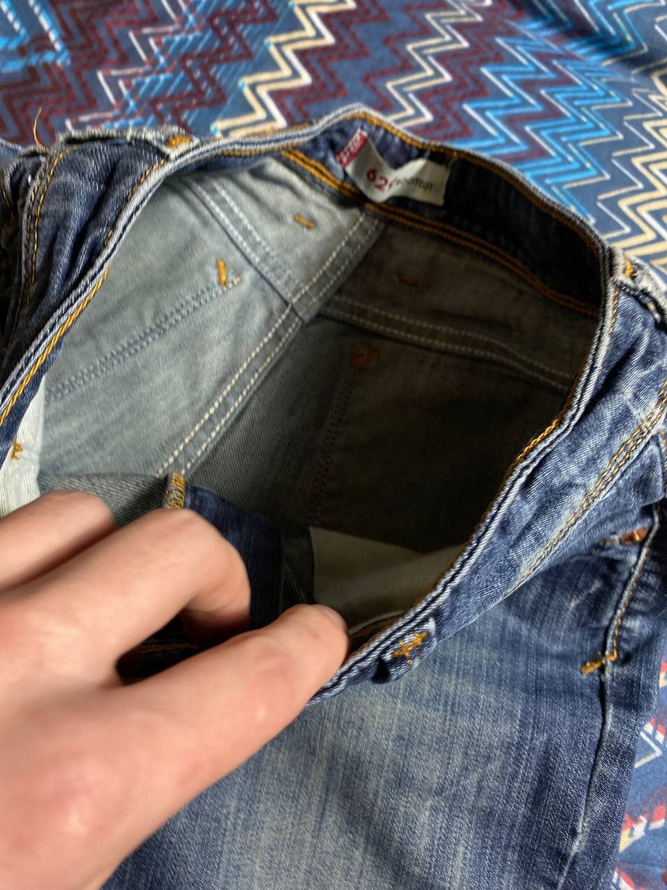 Levi's × Vintage VINTAGE LEVIS 629 DISTRESS JEANS Size US 26 / EU 42 - 7 Thumbnail