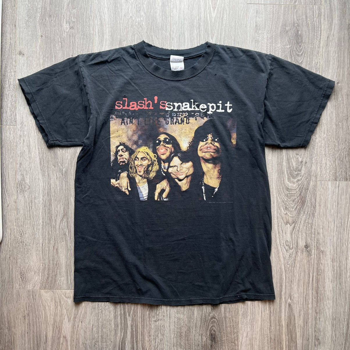 Band Tees Vintage Slash’s snake pit Band T shirt large Size US L / EU 52-54 / 3 - 4 Thumbnail