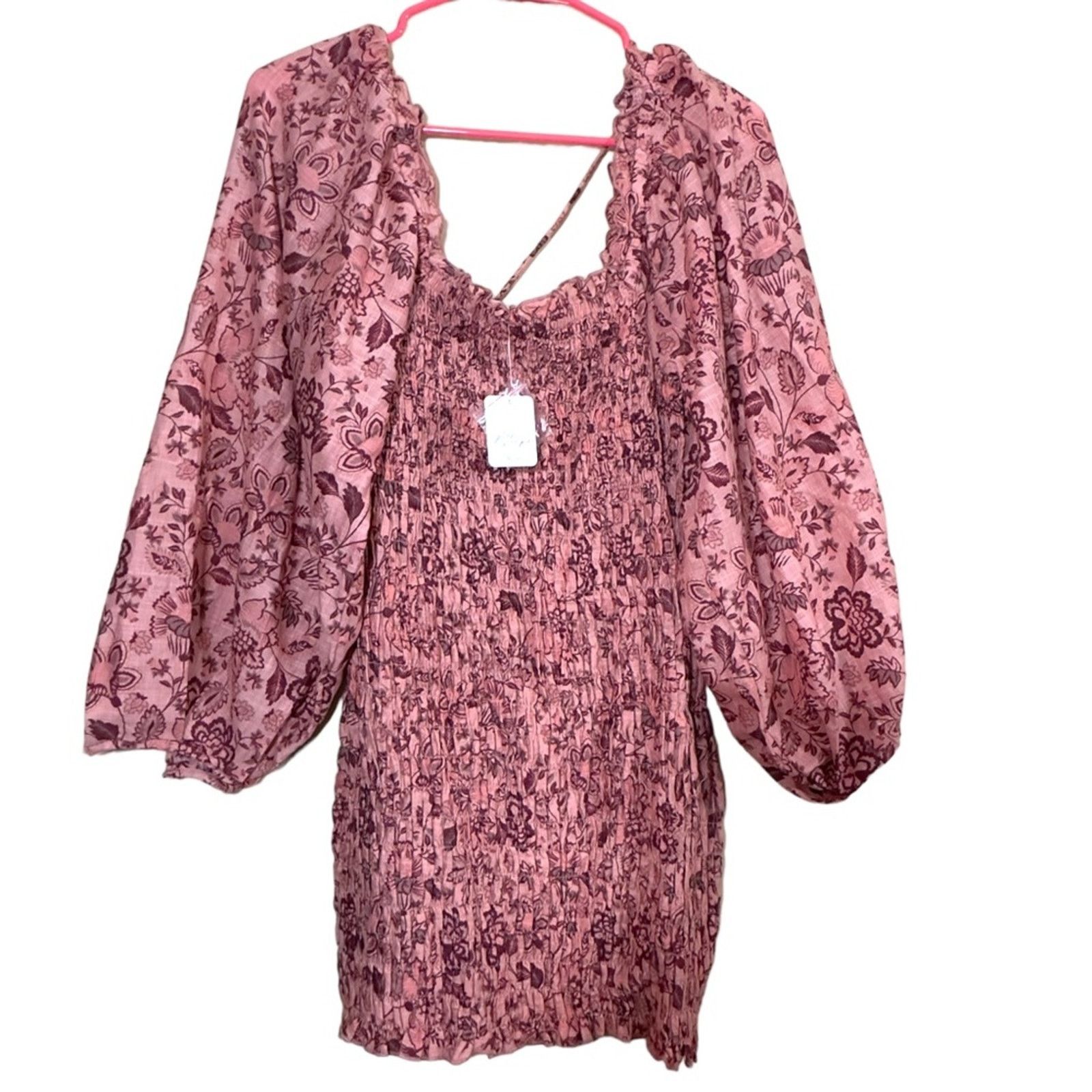 Free People Free People Smock It To Me Mini Dress Size S / US 4 / IT 40 - 1 Thumbnail