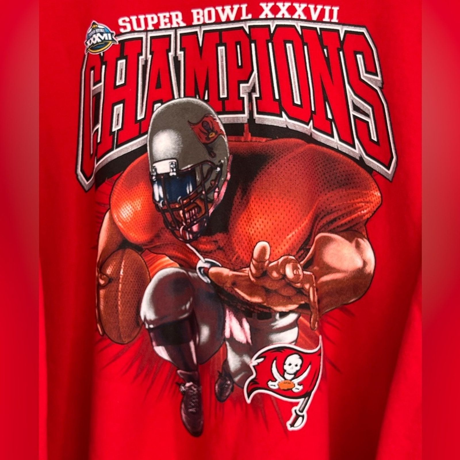Gildan Vintage Tampa Bay Buccaneers Super Bowl 37 Sweatshirt XXL Size US XXL / EU 58 / 5 - 2 Thumbnail