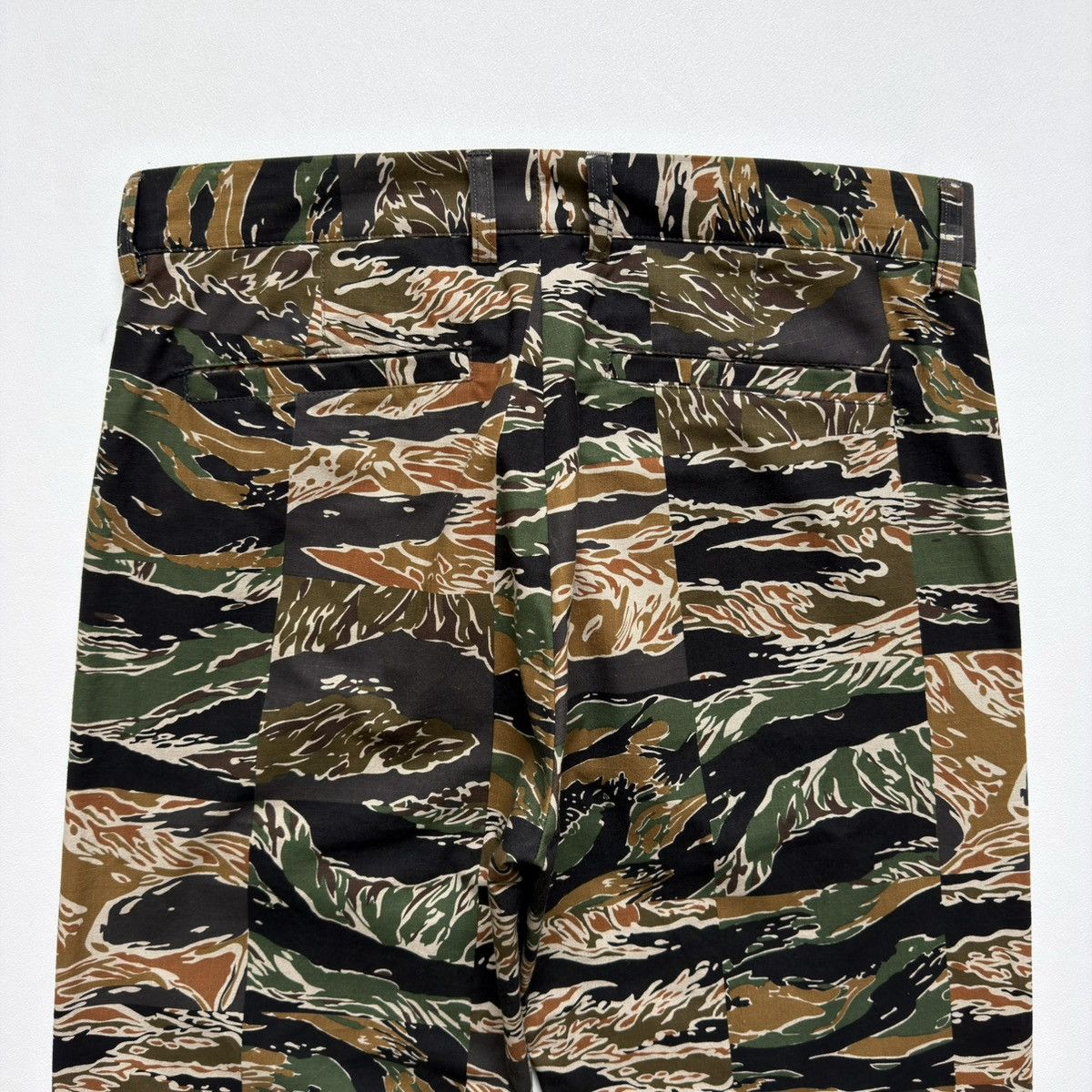 Dries Van Noten S/S 20 Patchwork Tiger Camo Print Pants Size US 32 / EU 48 - 13 Thumbnail