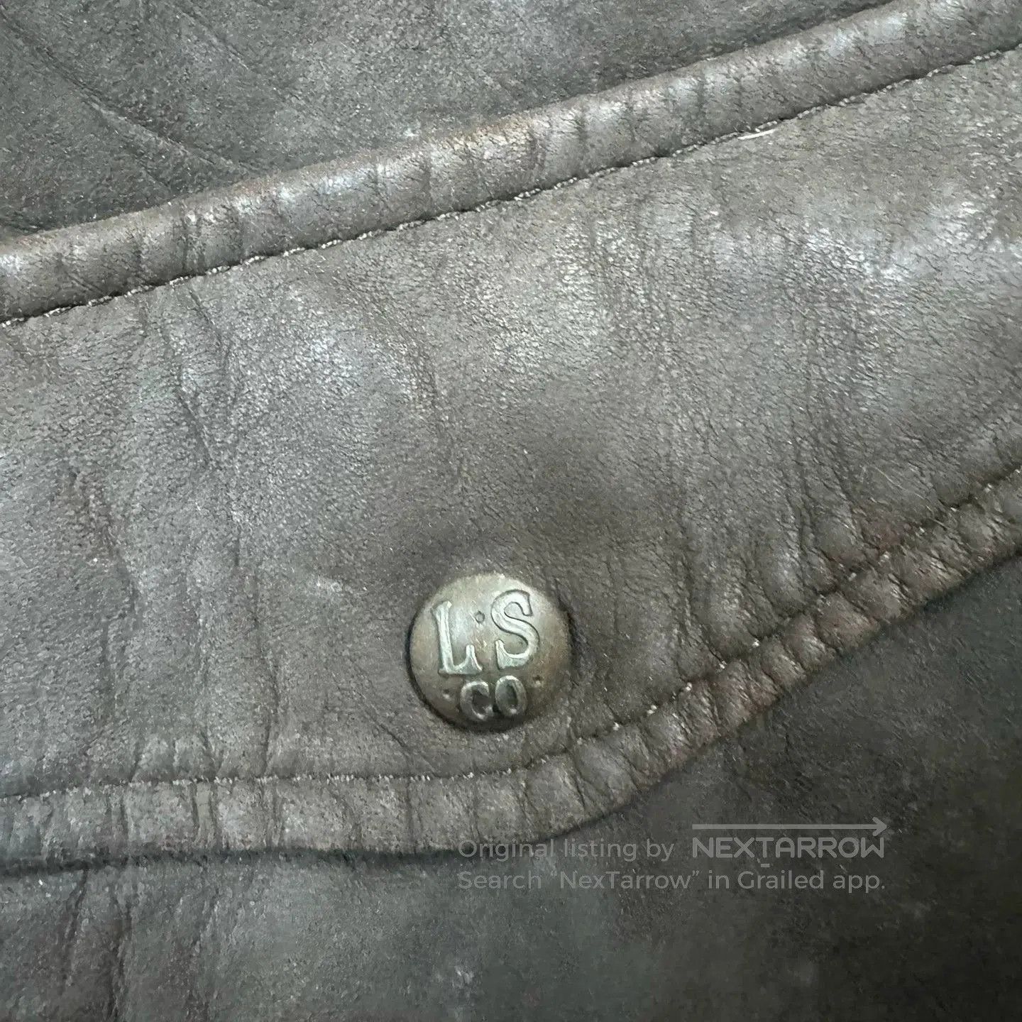 Levi's Vintage Clothing Vintage Levi's Leather Flight Jacket. Size US M / EU 48-50 / 2 - 8 Thumbnail