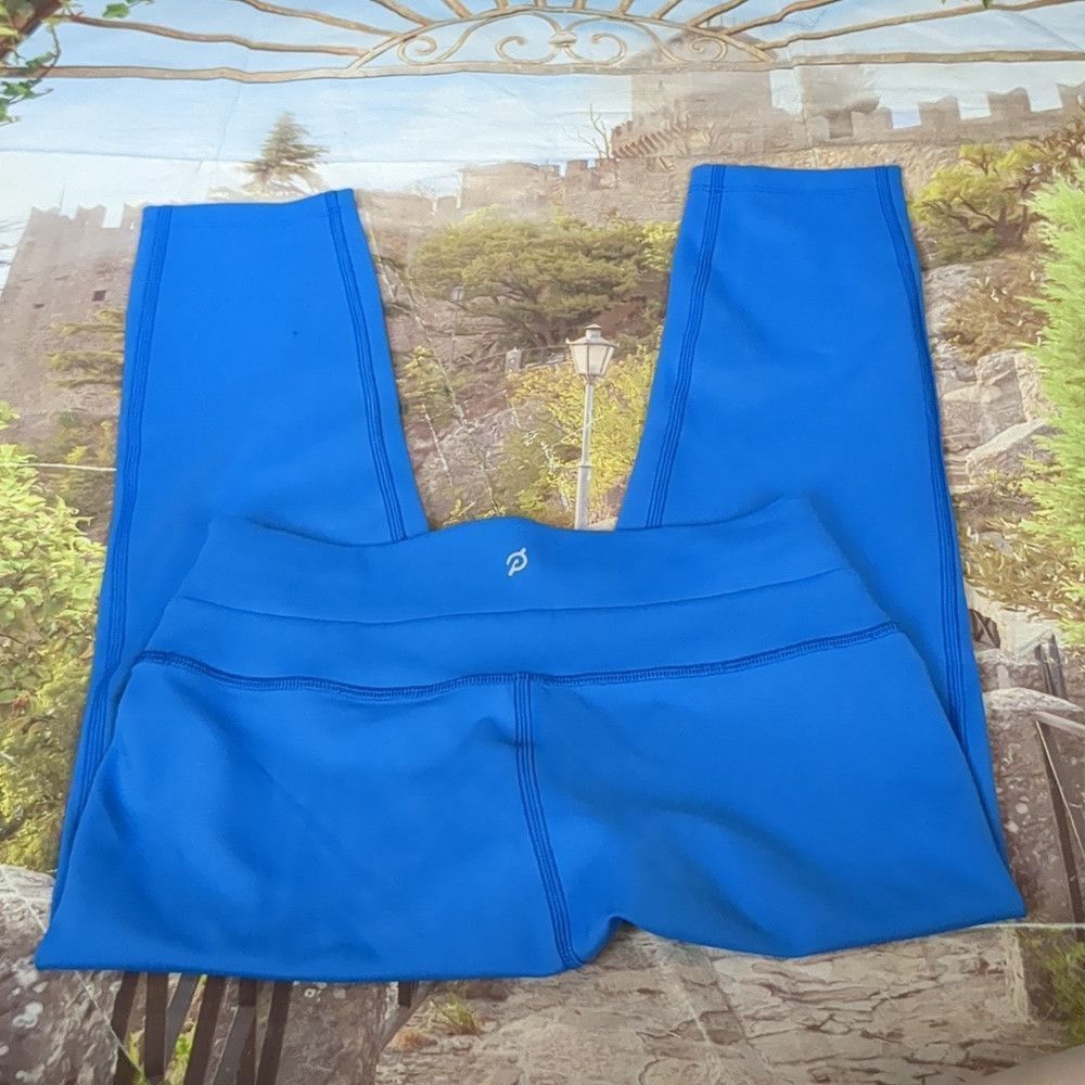 Peloton Peloton blue capri leggings size small Size 22" - 5 Thumbnail