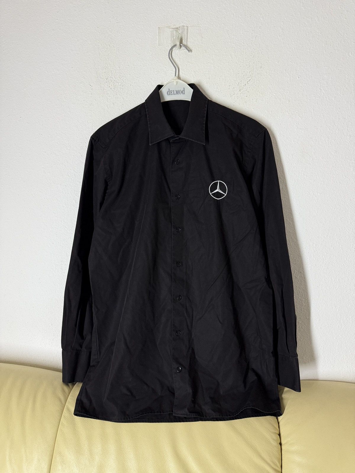 Mercedes-Benz Vintage Mercedes Benz shirt Bardusch black Size US L / EU 52-54 / 3 - 2 Thumbnail