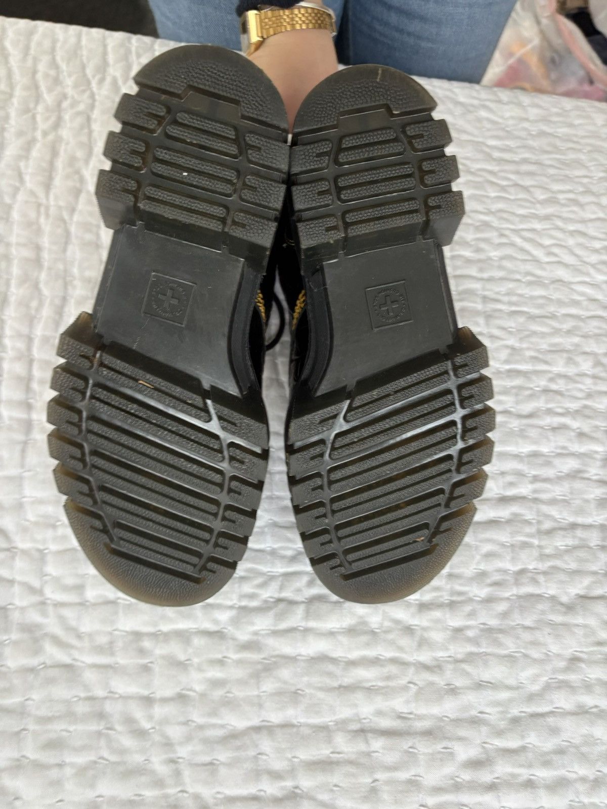 Dr. Martens × Heaven by Marc Jacobs Audrick Heaven by MJ Croc Boots Dr. Martens x Heaven Boots Size US 8 / IT 38 - 7 Thumbnail