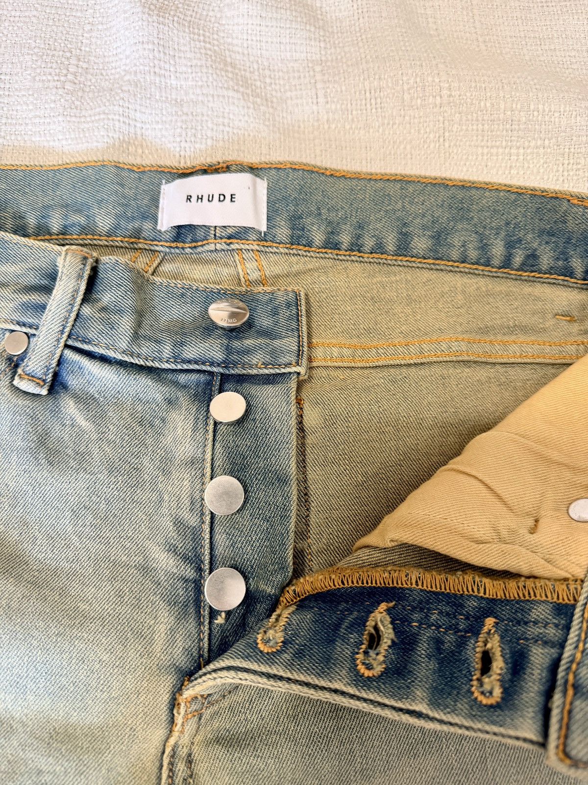 Rhude Rhude Roadster Denim Jeans Size US 30 / EU 46 - 13 Thumbnail