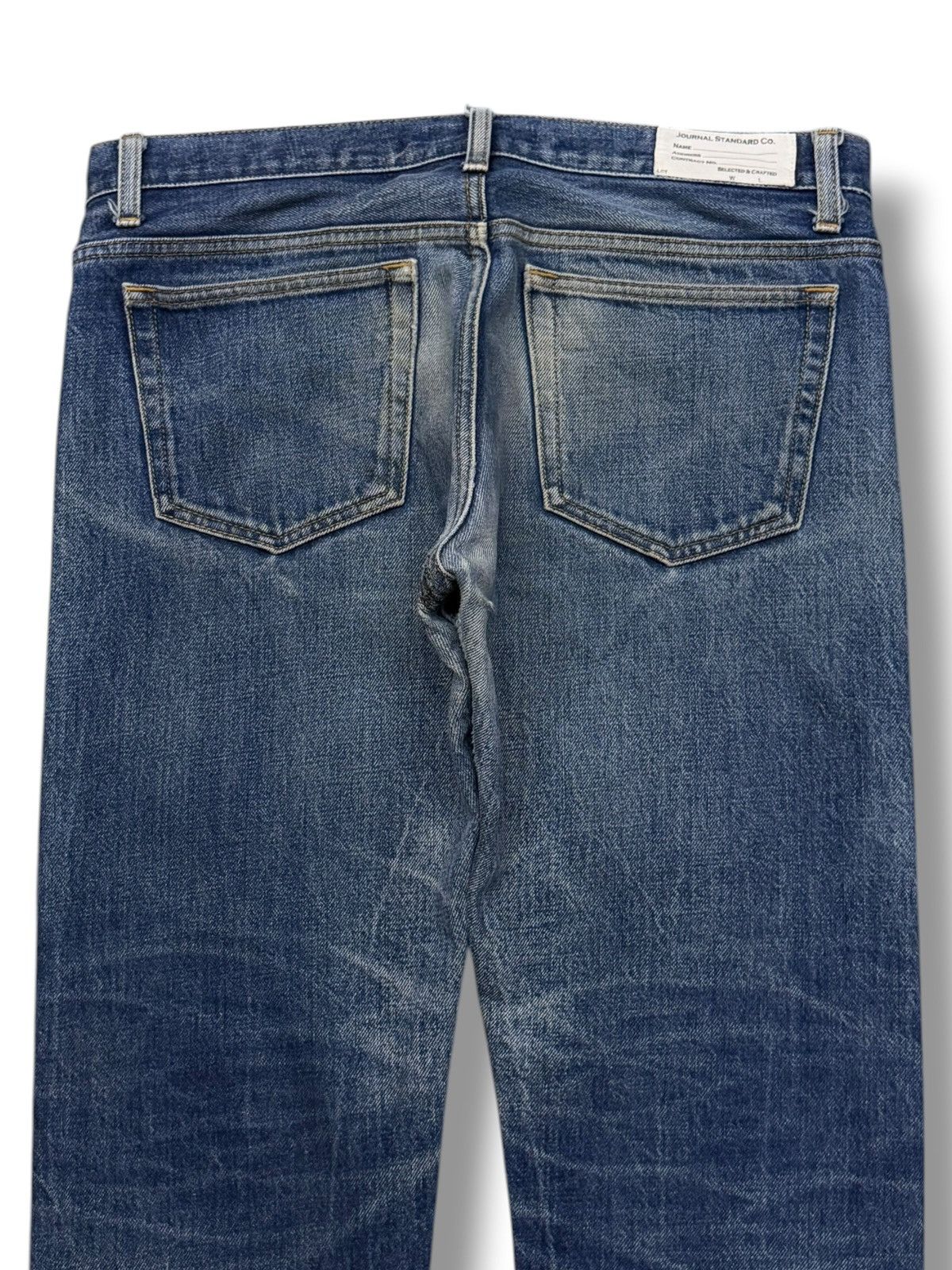 Journal Standard Vintage Journal Standard Co. Japan Selvedge Denim Jeans W32 Size US 32 / EU 48 - 5 Thumbnail