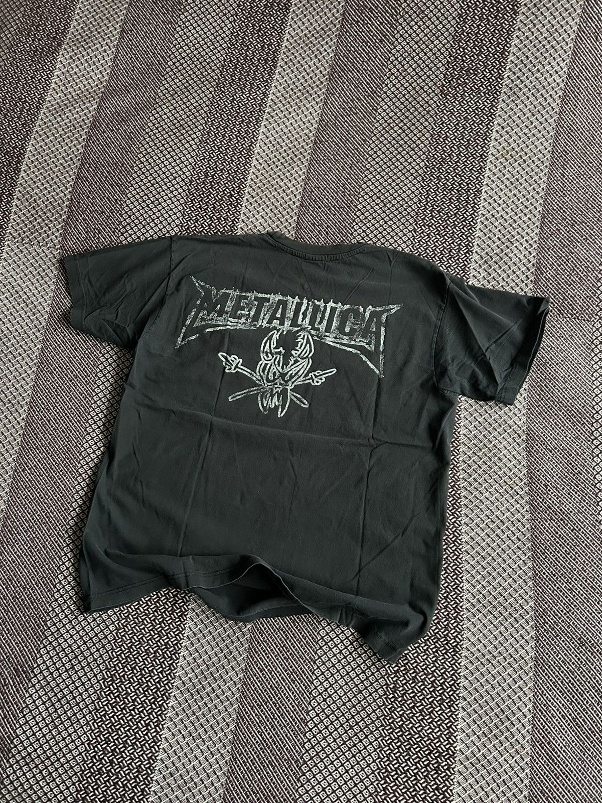 Band Tees Metallica Vintage Band Tees Rock T-shirt Unisex Distressed Size US XL / EU 56 / 4 - 9 Thumbnail