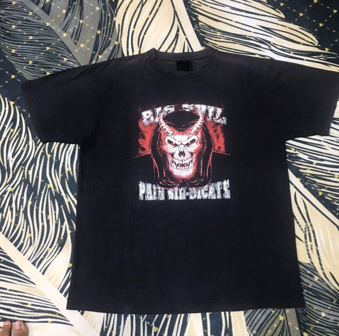 Vintage × WWE Vintage wwe undertaker big evil vintage tee Size US XL / EU 56 / 4 - 3 Thumbnail