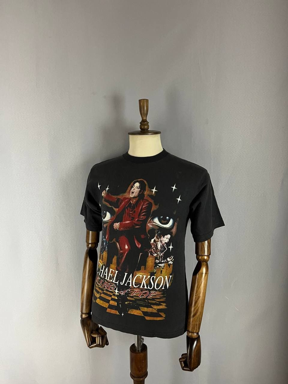 Michael Jackson Michael Jackson Vintage Tee T Shirt 1990 Tour Size US M / EU 48-50 / 2 - 2 Thumbnail