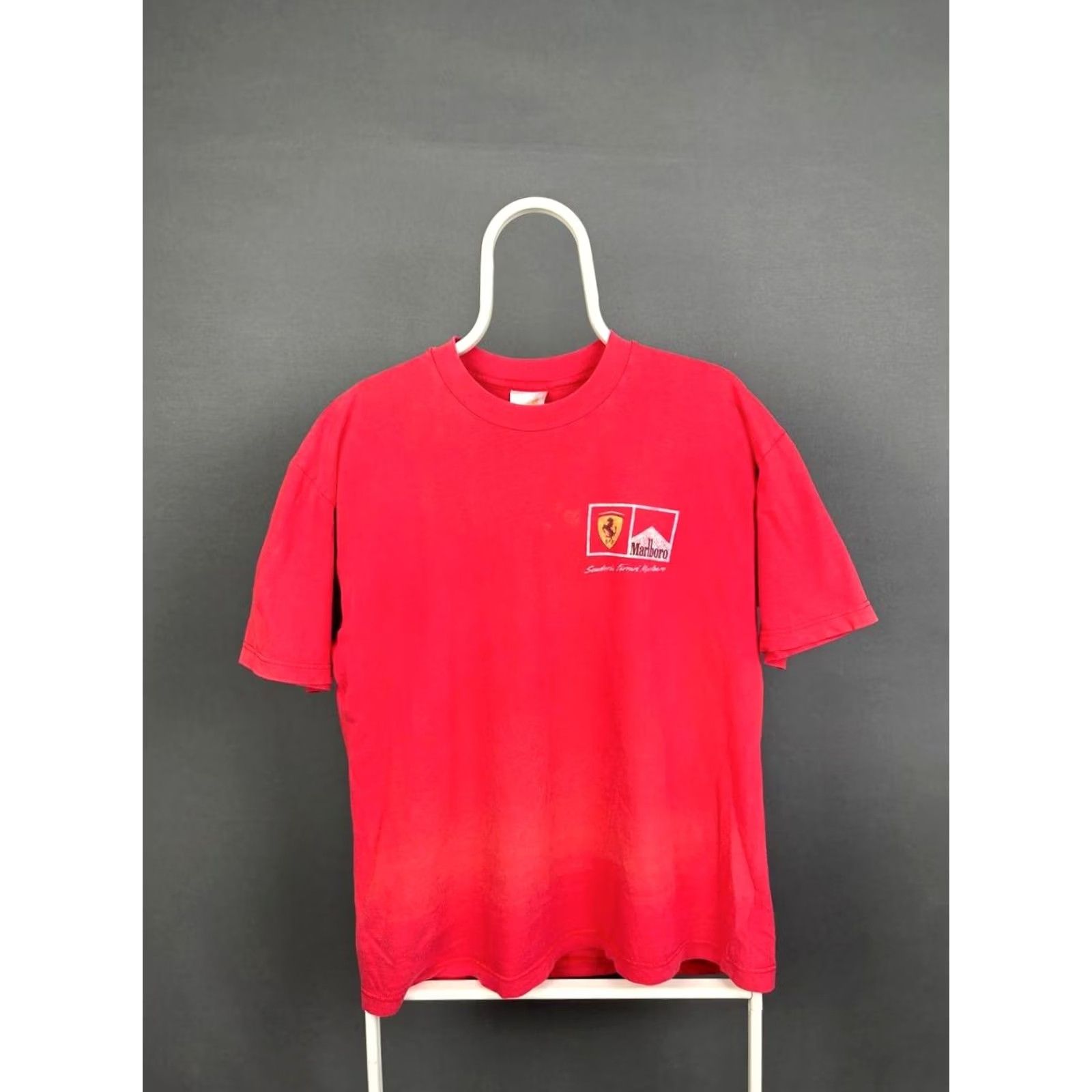 Ferrari Ferrari Marlboro Racing T-Shirt Red Crew Neck Short Sleeve Pullover Men Size US M / EU 48-50 / 2 - 2 Thumbnail