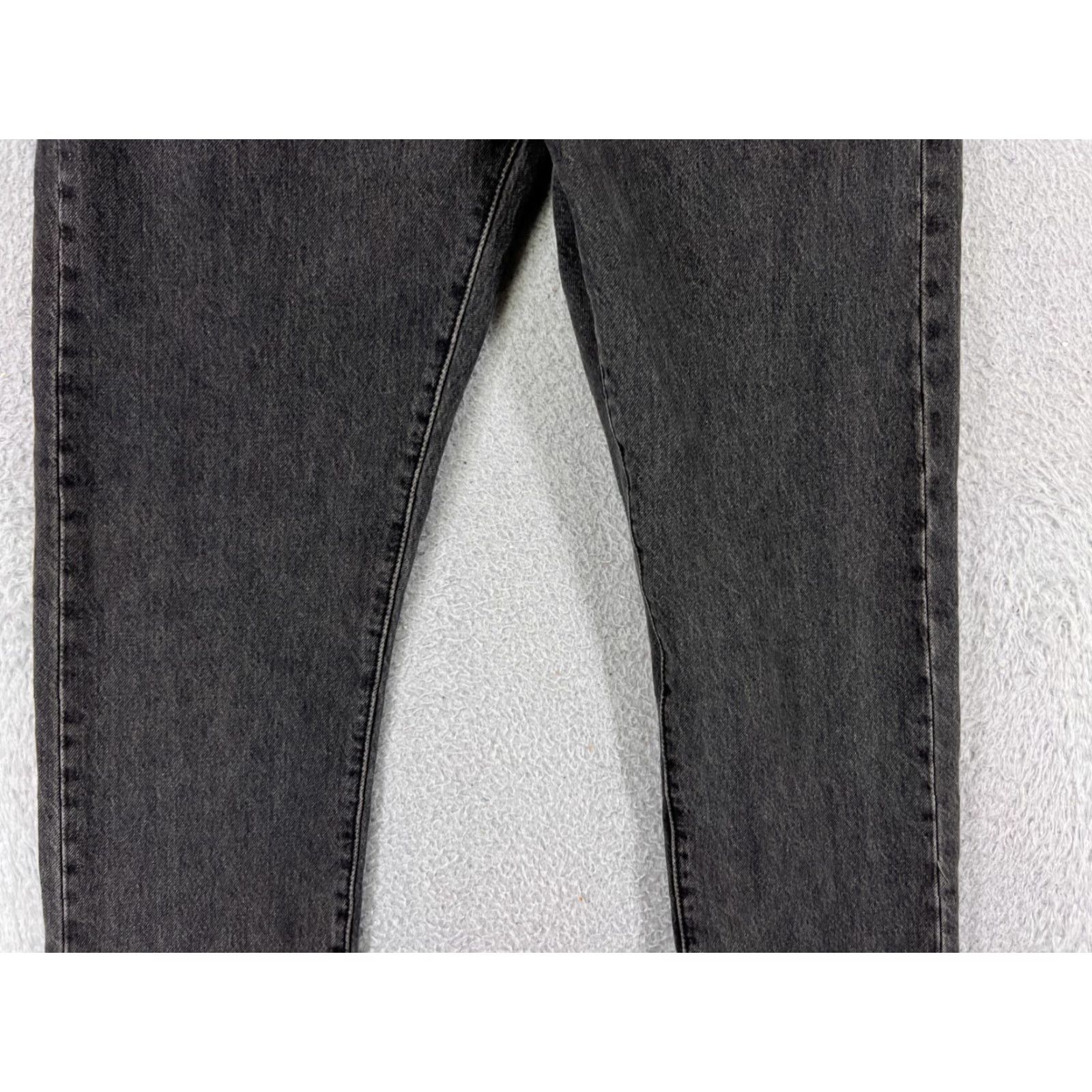 Levi's Levis Jeans Men 34 Black Denim 512 Slim Tapered 5-Pocket Pocket Cotton 34x32 Vintage No Size US 34 / EU 50 - 7 Thumbnail