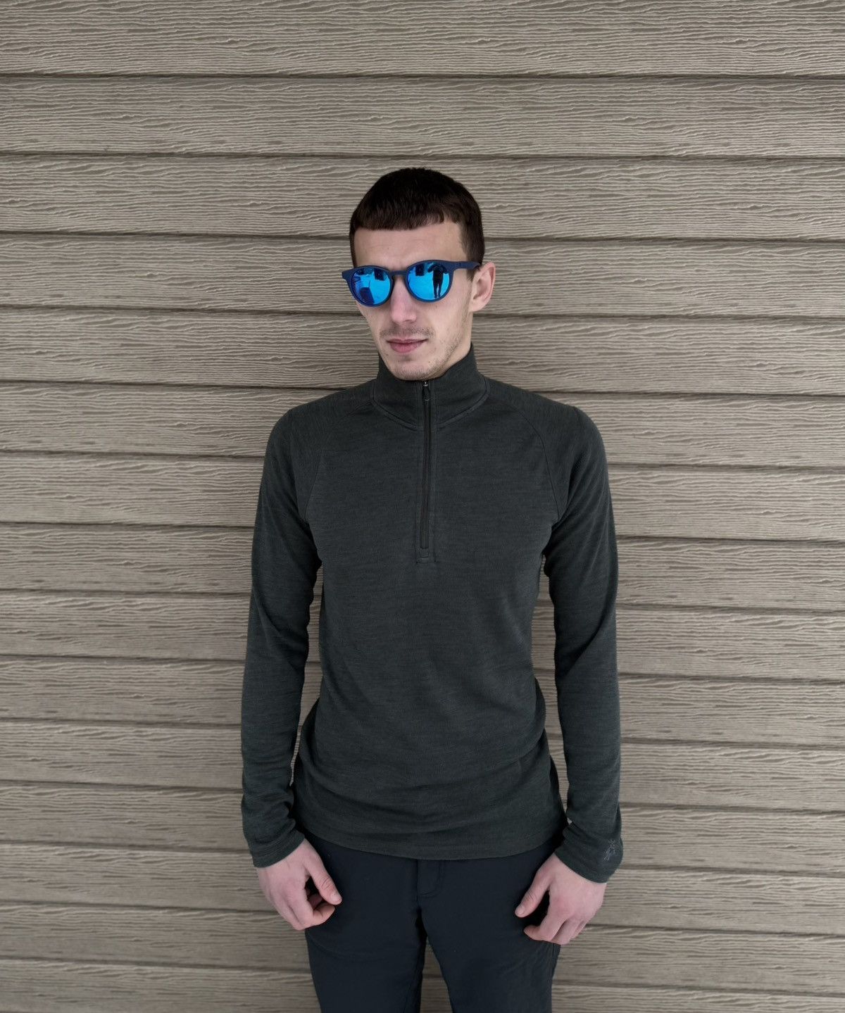 Smartwool SmartWool Merino Wool 1/4 Zip Base Layer Thermal Top Men M Size US M / EU 48-50 / 2 - 1 Thumbnail