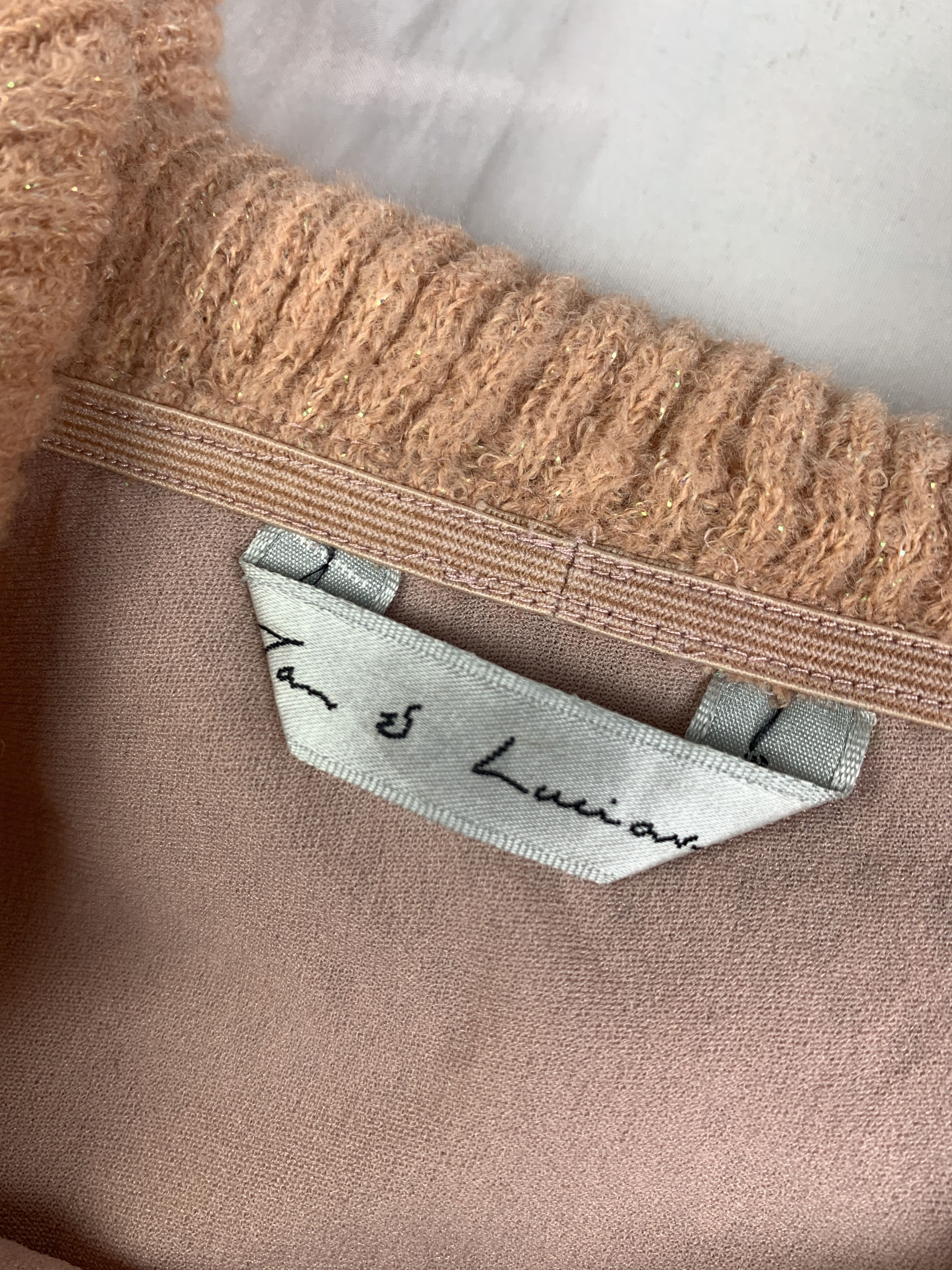 Japanese Brand Tom & Luciana Off Shoulders Asymmetrical Knitted Top (M) Size M / US 6-8 / IT 42-44 - 7 Thumbnail