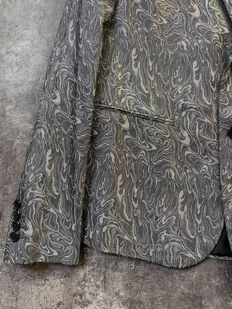 Saint Laurent Paris Saint Laurent Paris Water wave silver thread silk suit Size US S / EU 44-46 / 1 - 4 Thumbnail