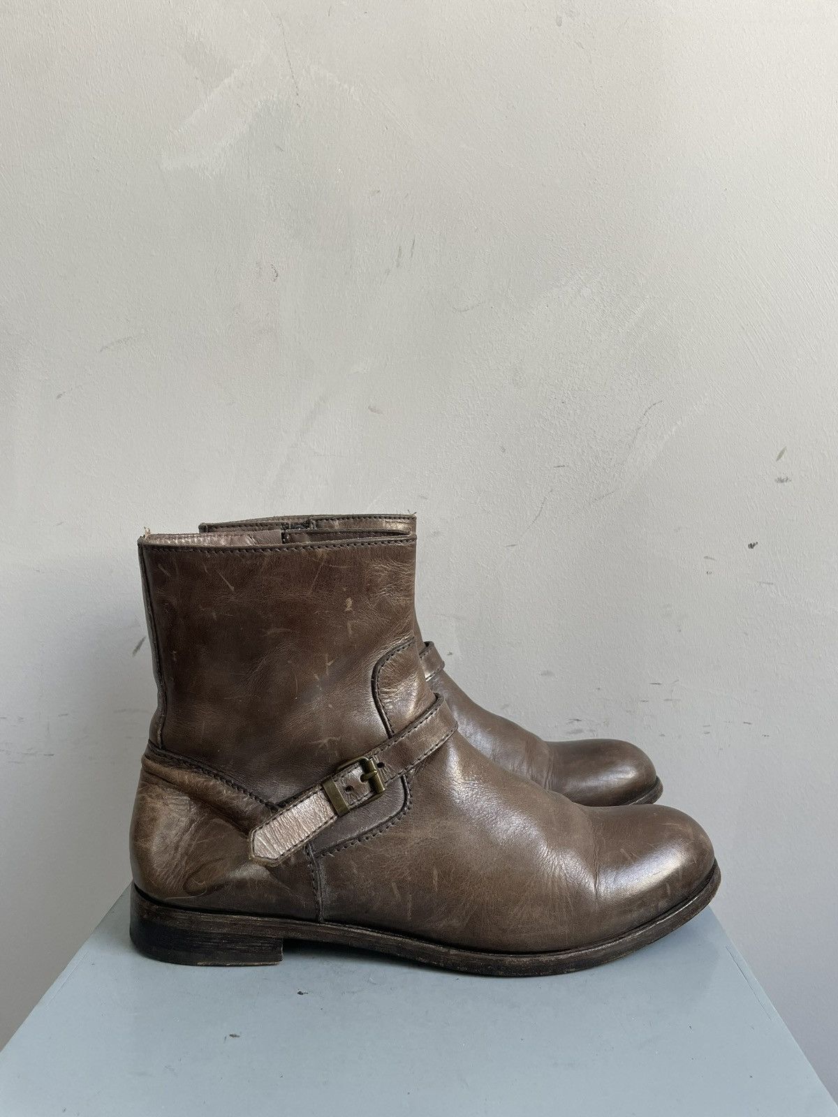 MoMA Rare Moma boots ankle avant garde Guidi style brown hype Size US 7.5 / EU 40-41 - 4 Thumbnail