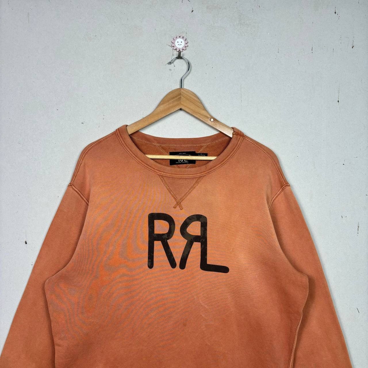 RRL Ralph Lauren ‼️FINAL DROP‼️ RRL Ralph Lauren Ranch Logo Sweatshirt Orange M Size US M / EU 48-50 / 2 - 3 Thumbnail