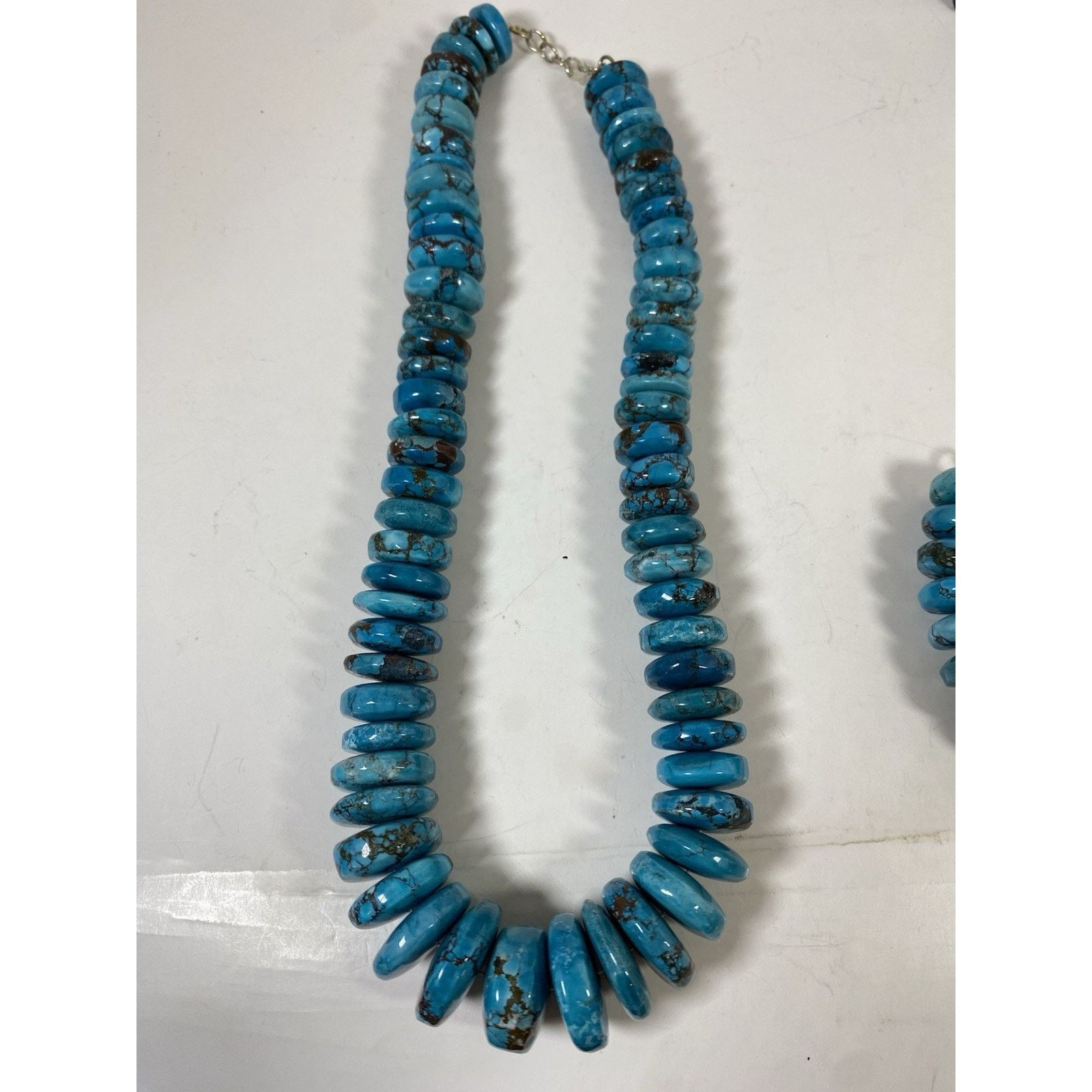 Other Vintage Native American Navajo Turquoise Necklace & Bracelet Size ONE SIZE - 4 Thumbnail