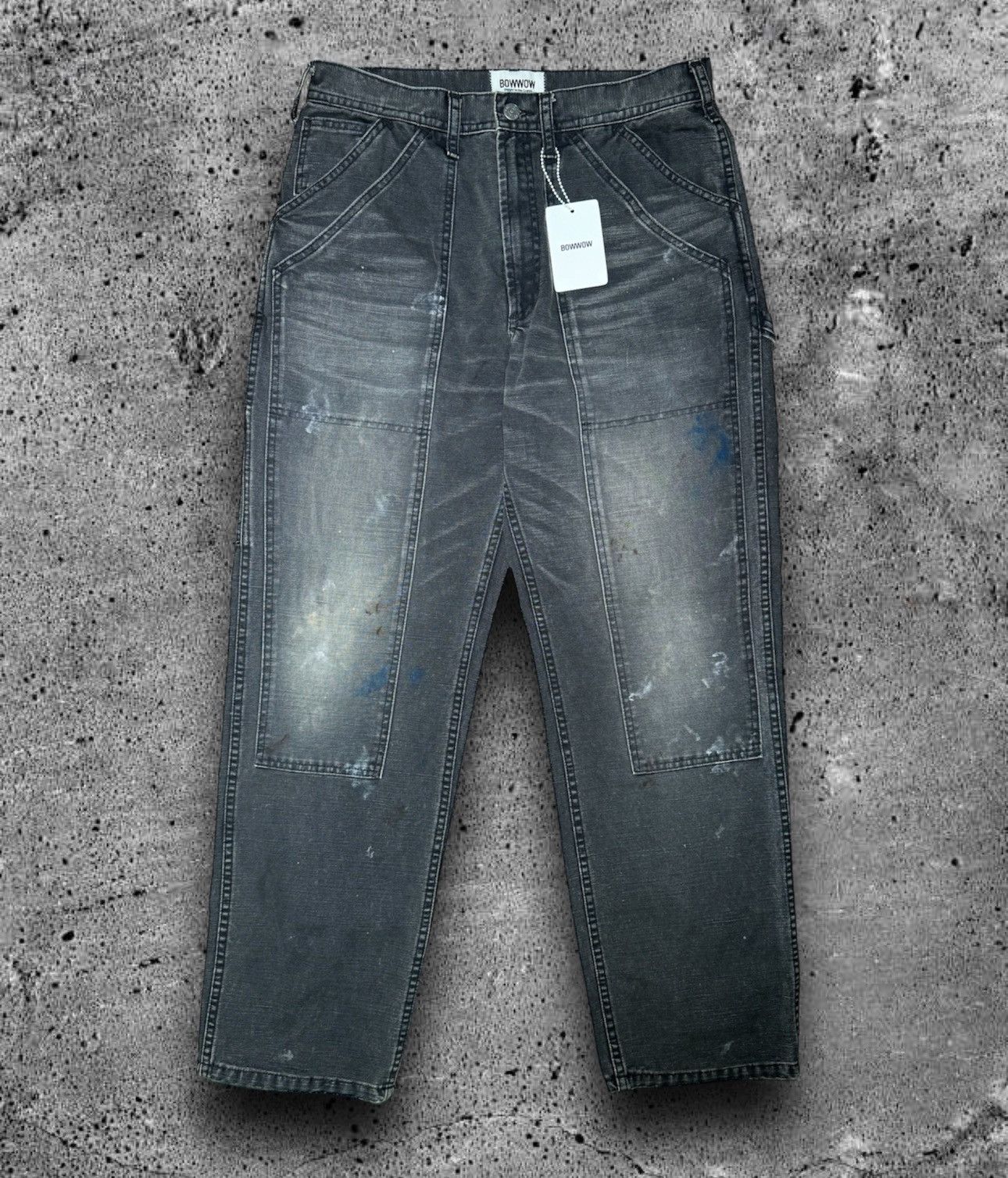 パンツ BOW WOW DOUBLE KNEE DUCK PAINTER PANTS 90388a7ce7a1738248bd30c96a1d0a