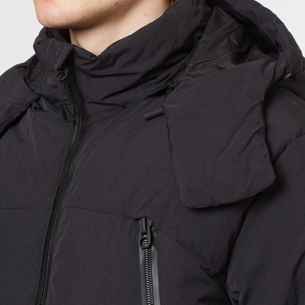 Other JG1 Black Detachable Hood Double Zip Puffer Down Jacket Sz L Size US L / EU 52-54 / 3 - 3 Thumbnail