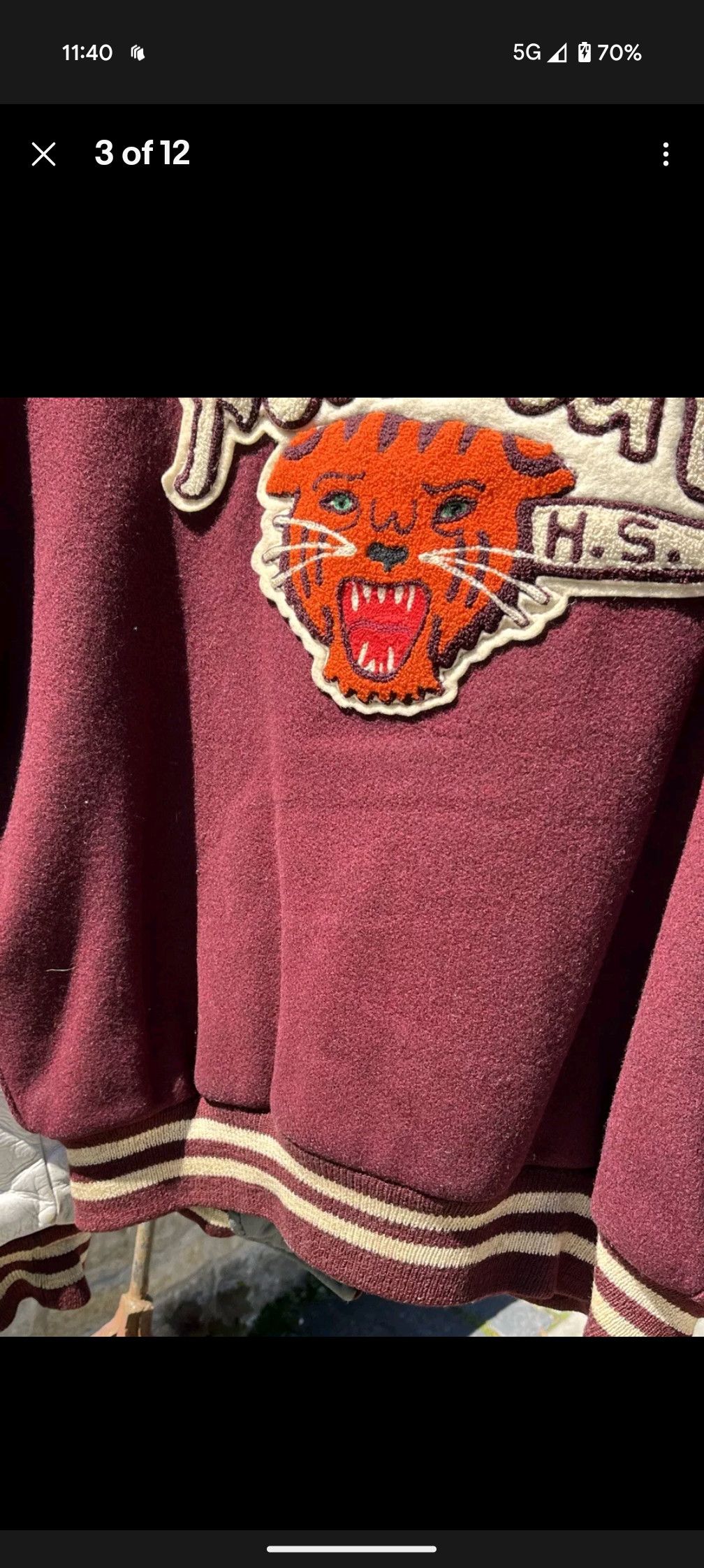 Vintage Austin varsity letterman jacket 1963 Size US M / EU 48-50 / 2 - 7 Thumbnail
