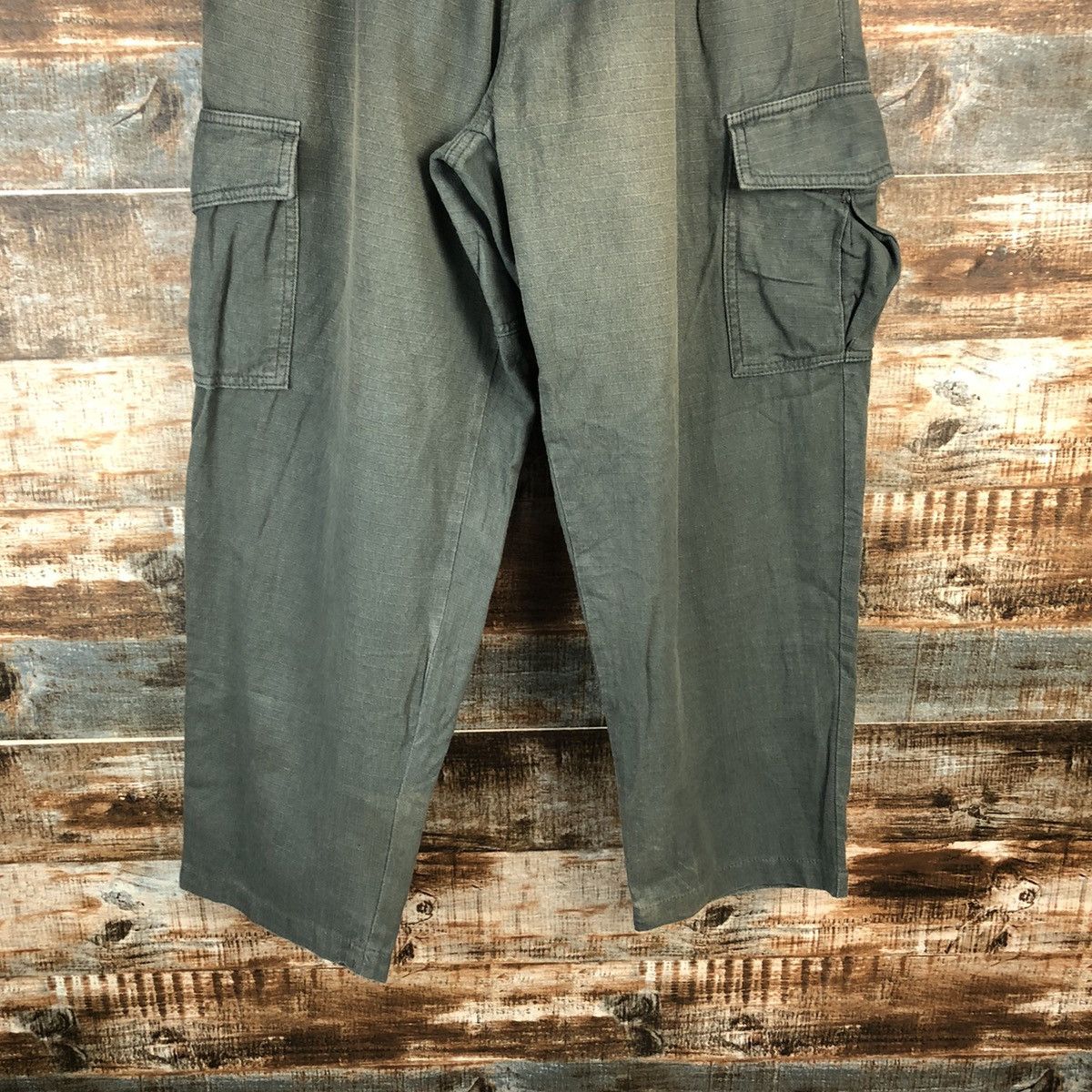 Japanese Brand Polar Green Cargo Multipocket Pants #A1419 Size US 28 / EU 44 - 6 Thumbnail