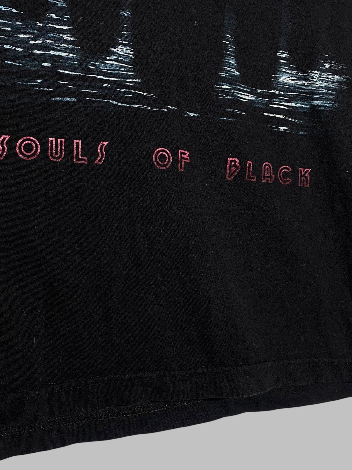 Band Tees × Vintage Vintage Testament Souls of Black Graphic Print Black Tee Size US L / EU 52-54 / 3 - 5 Thumbnail