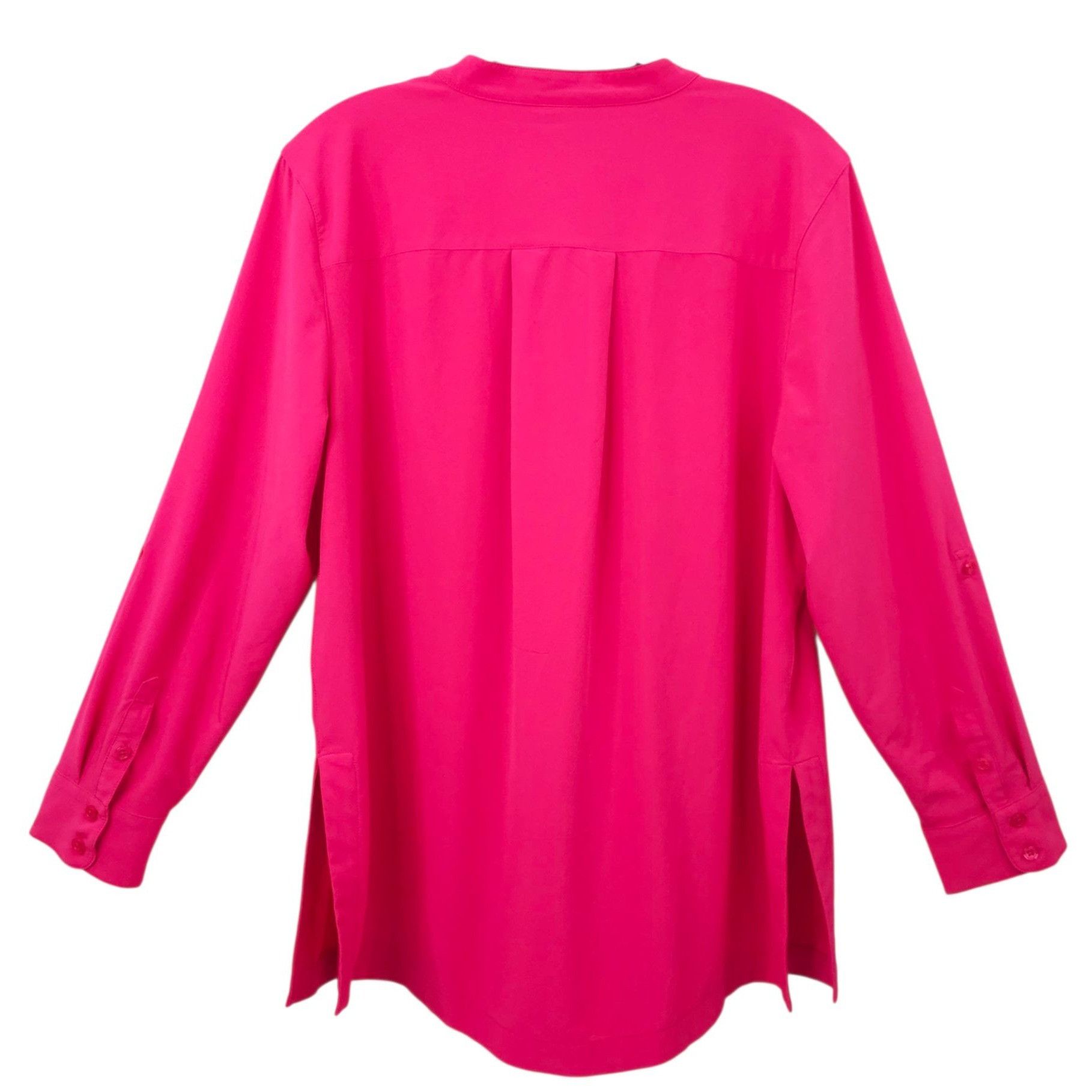 Chicos Chicos Zenergy Neema Button Front Shirt Womens 2P US 12/14 P Size XL / US 12-14 / IT 48-50 - 3 Thumbnail