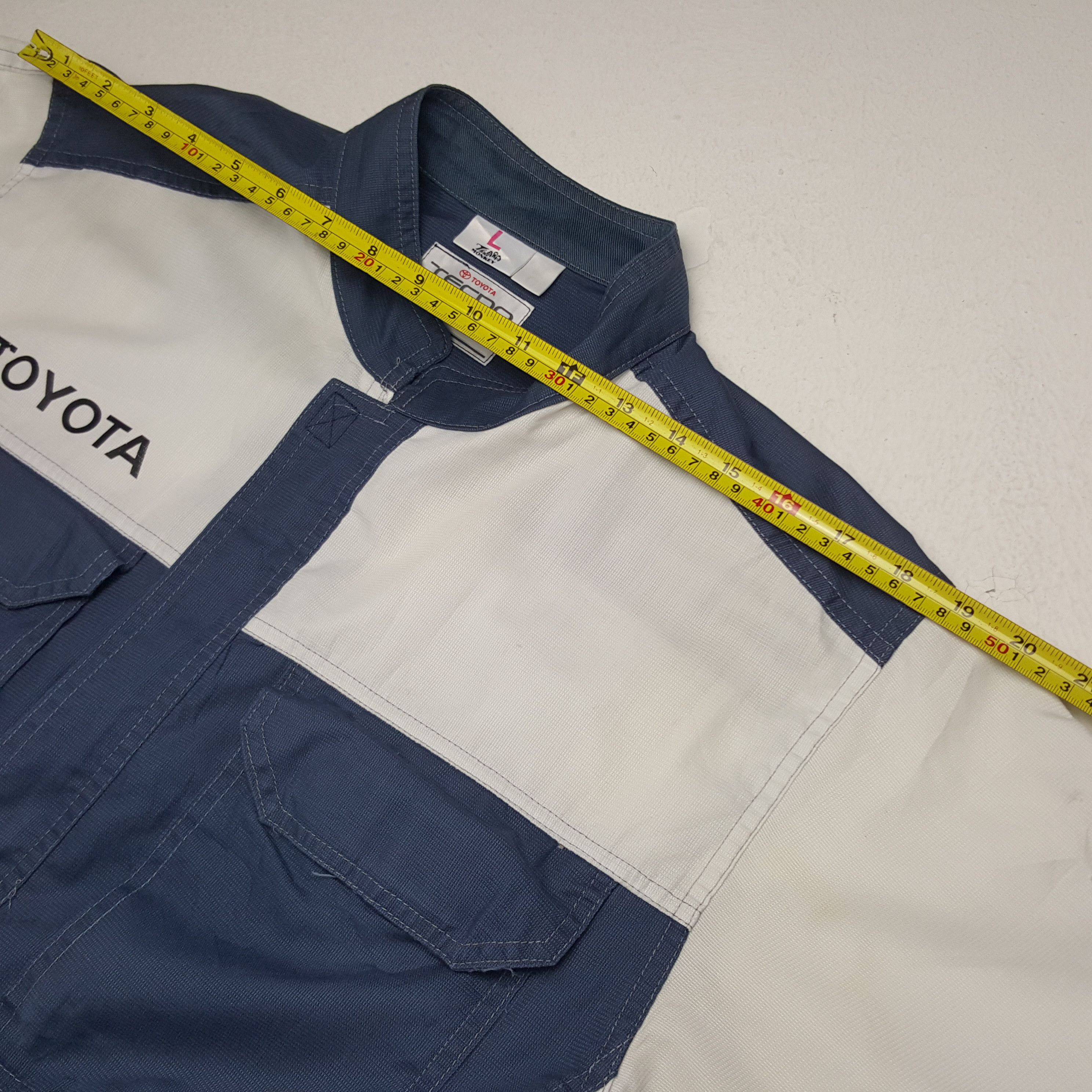 Japanese Brand × Vintage Vintage Toyota Tecno Japanese Racing Coverall Jacket Size US M / EU 48-50 / 2 - 10 Thumbnail