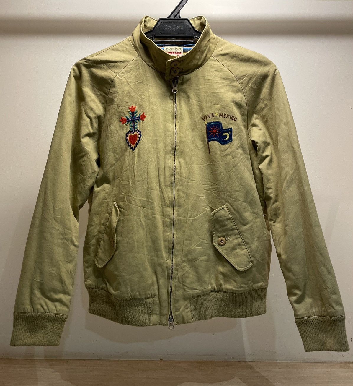Other Navajo Titicaca Sirena Khaki Mermaid Embroidered Jacket Size M / US 6-8 / IT 42-44 - 2 Thumbnail