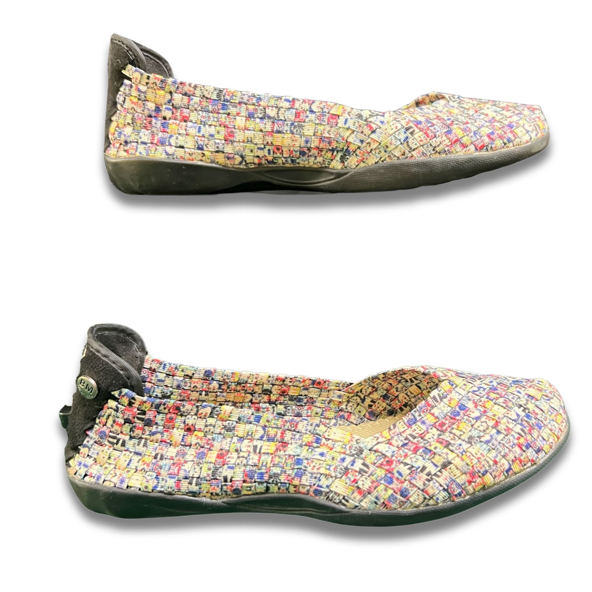 Other BERNIE MEV Womens Woven Ballet Flats Size 9 Multi-Color Comf Size US 9 / IT 39 - 3 Thumbnail