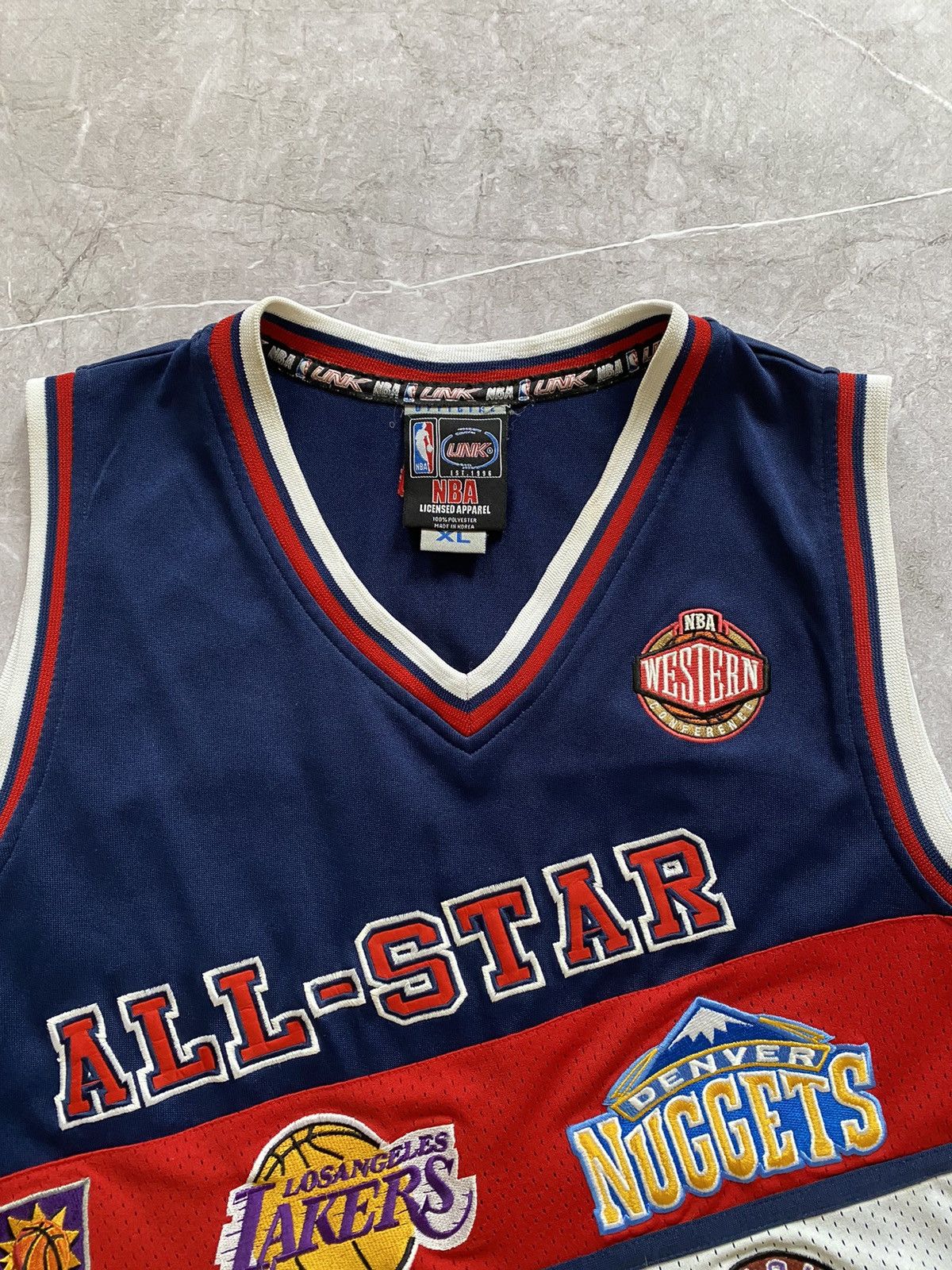 NBA NBA All-Star Game Western Conference 2004 Basketball Jersey Size US XL / EU 56 / 4 - 6 Thumbnail