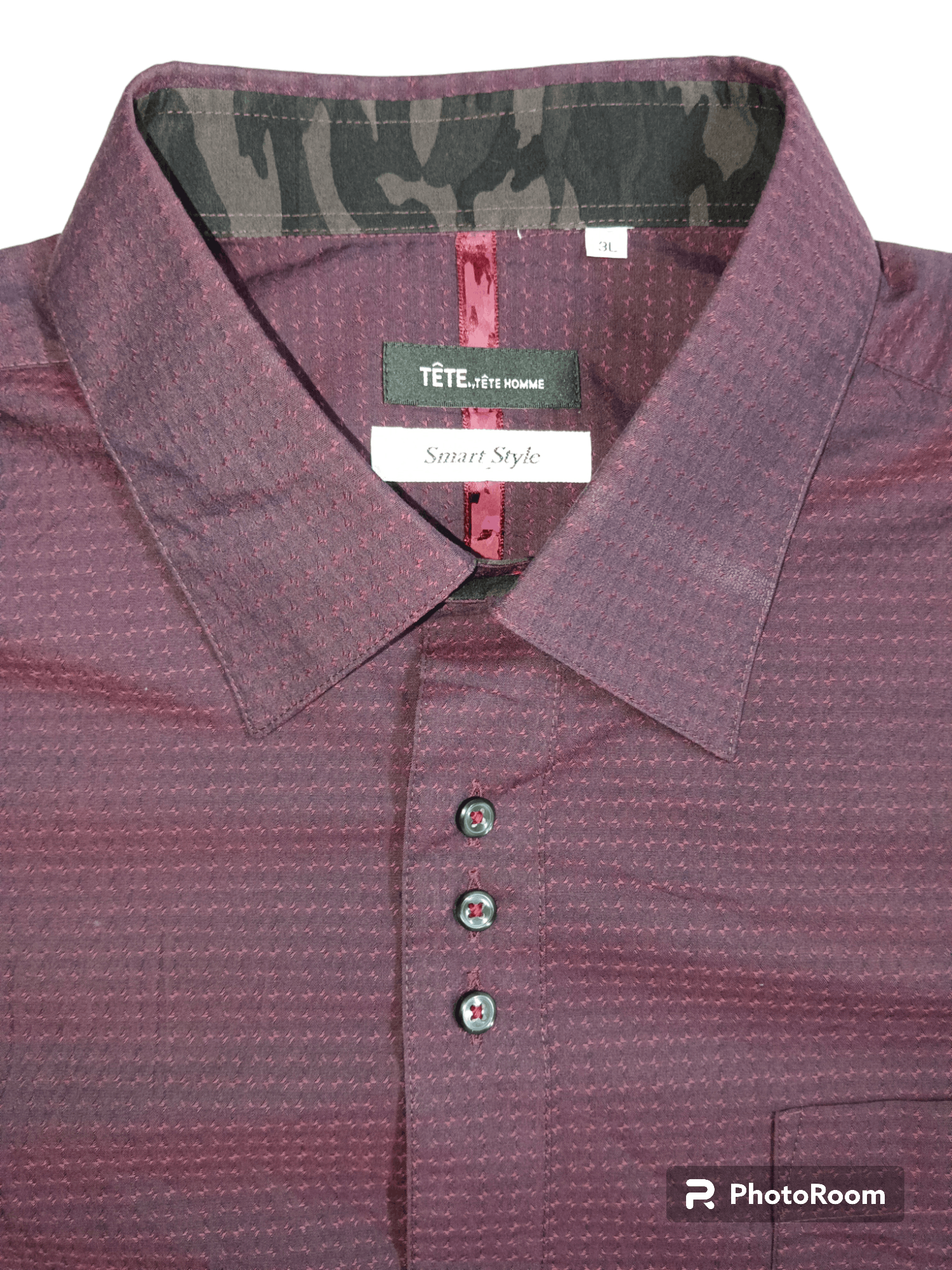Tete Homme Tete Homme Button Down Long Sleeve Shirt Size US XL / EU 56 / 4 - 3 Thumbnail