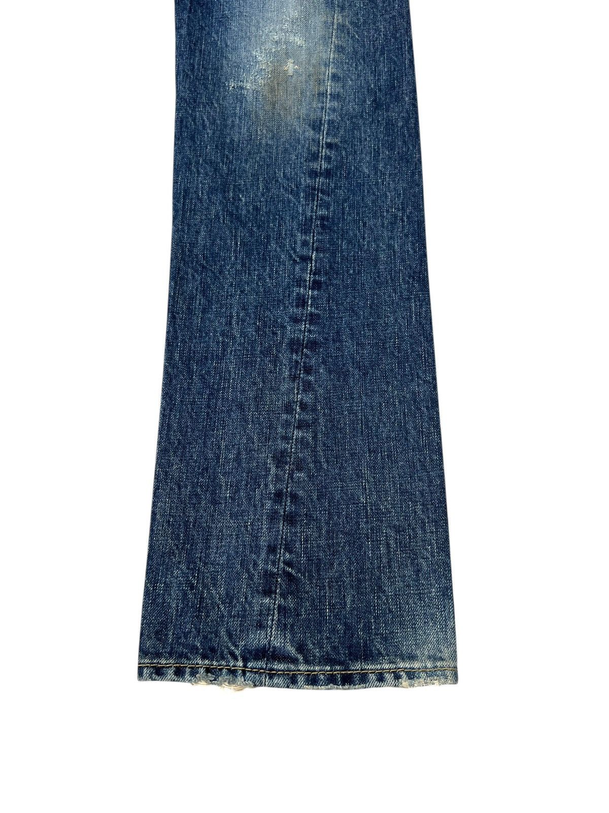 Hysteric Glamour RARE💥 Vintage SAMPLE HG Break it Up Mud Wash Denim Jeans Size US 32 / EU 48 - 13 Thumbnail