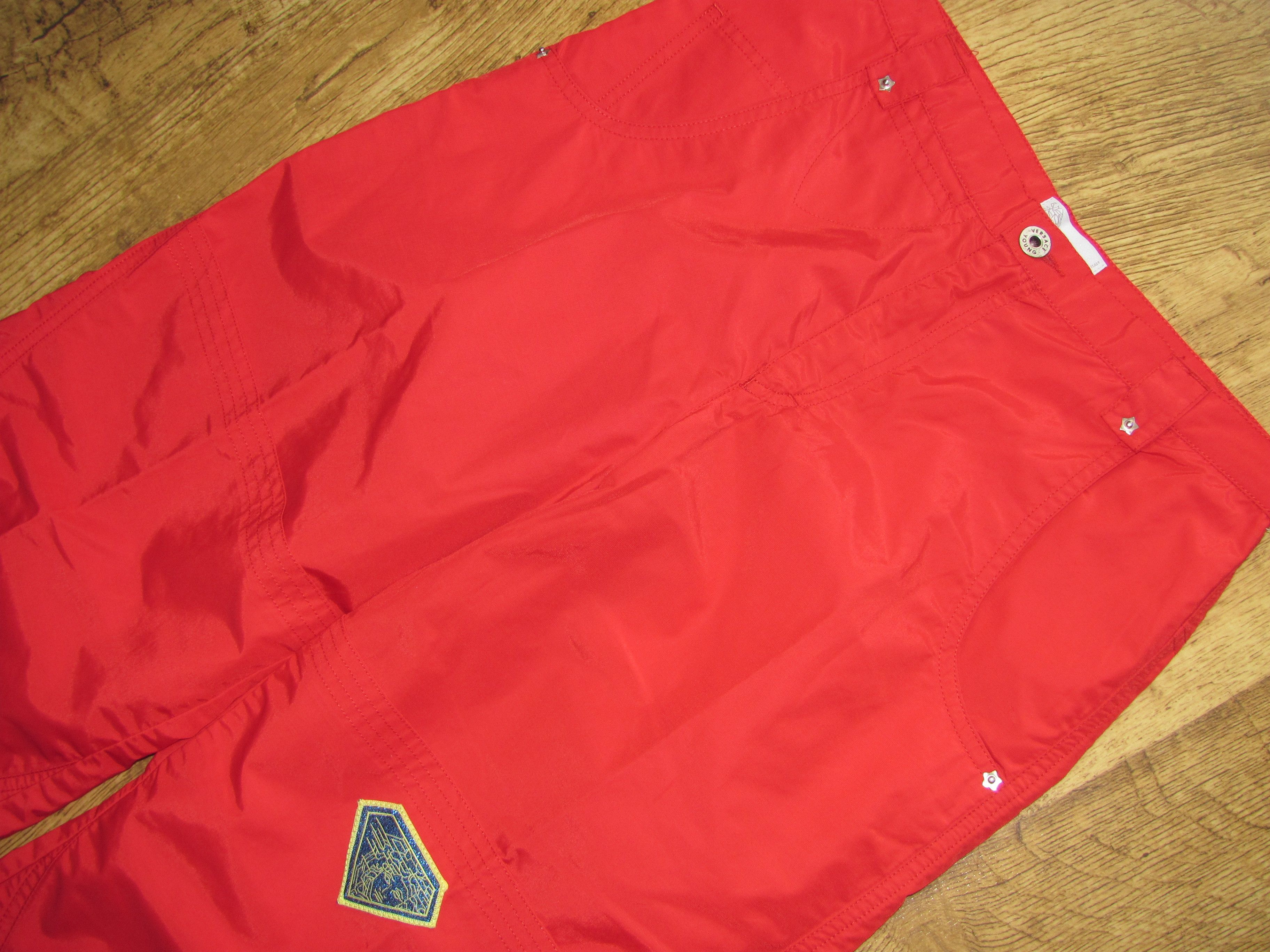Versace Versace Youth Detailed Synthetic Pants Size US 28 / EU 44 - 6 Thumbnail