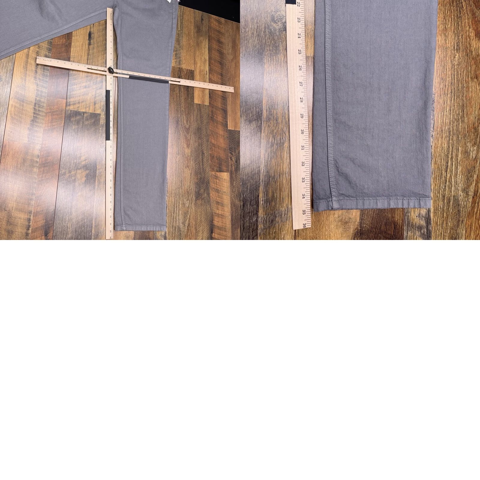 Flag & Anthem Flag And Anthem Brunswick Straight Jeans Mens 36x36 Gray Overdye New Size US 36 / EU 52 - 9 Thumbnail