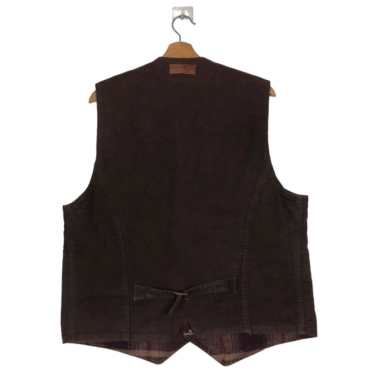 Marlboro 🔥Vintage Marlboro Classic Vest Blanket Lining Size US L / EU 52-54 / 3 - 8 Thumbnail
