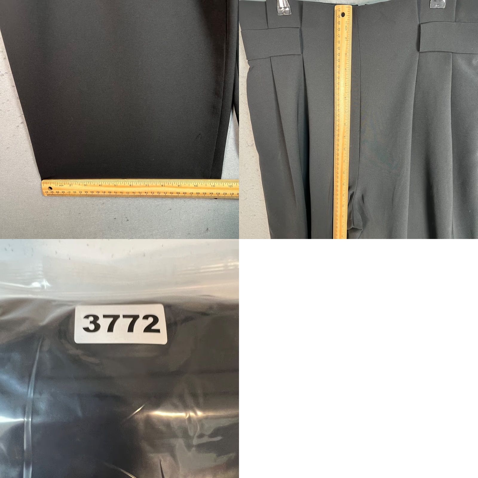 Cos COS Womens Wide-Leg Trousers Pants High-Waisted Black 40 EUR Pockets Inseam 24 in Size 27" / US 4 / IT 40 - 8 Thumbnail