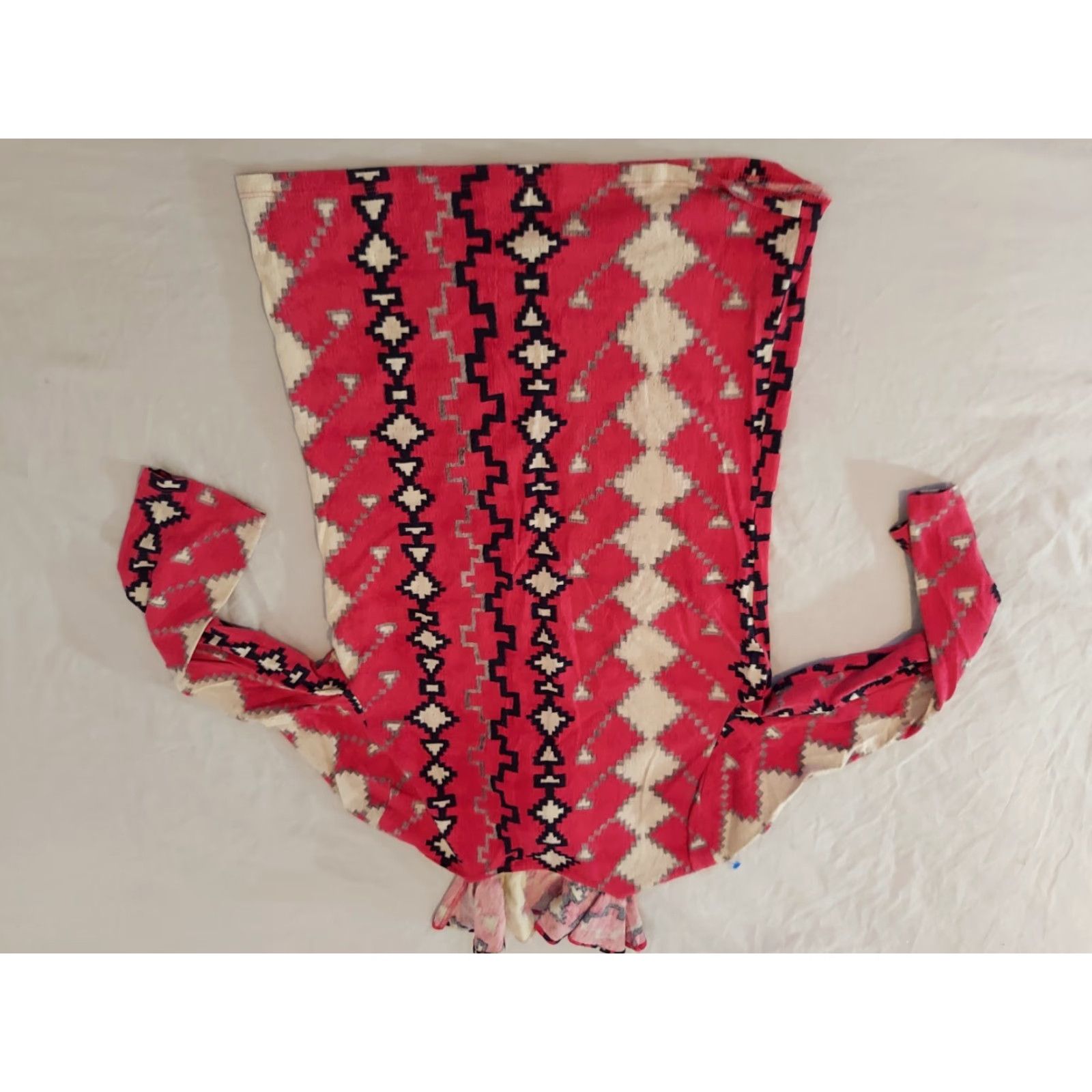 Polo Ralph Lauren Womens Polo Ralph Lauren Shirt M Medium Red Long Sleeve Blouse Size M / US 6-8 / IT 42-44 - 5 Thumbnail