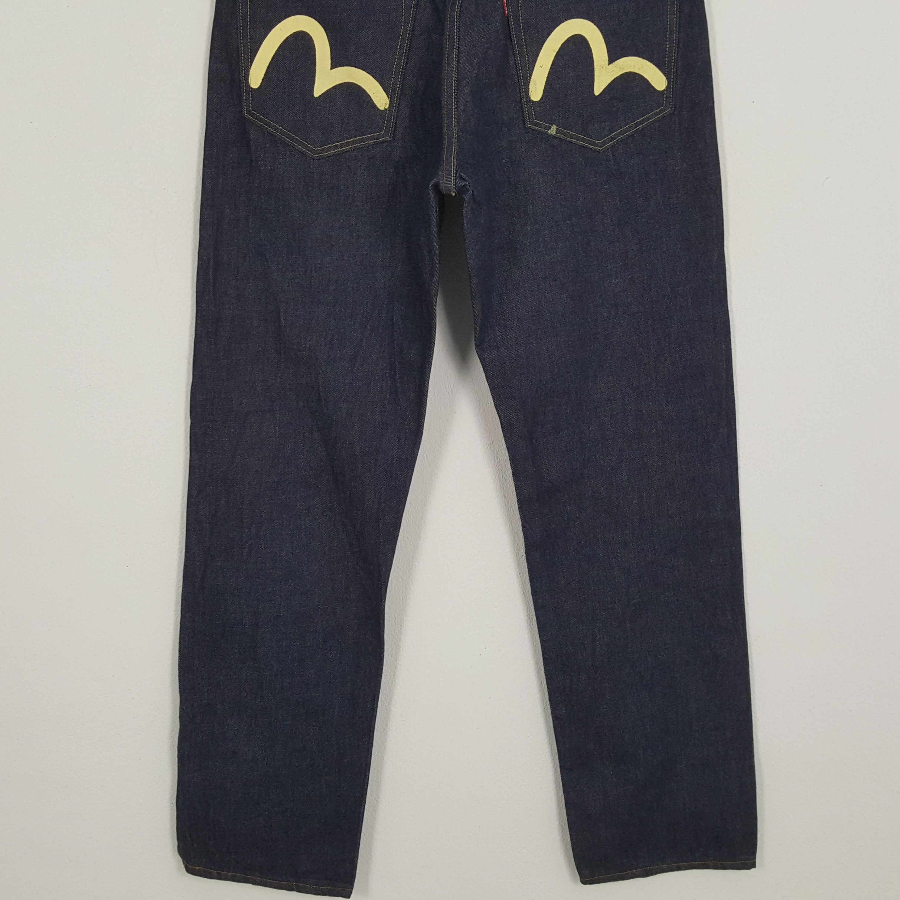 Japanese Brand × Vintage EVISU Japanese Brand Streetwear Custom Daicock Jeans Size US 32 / EU 48 - 6 Thumbnail