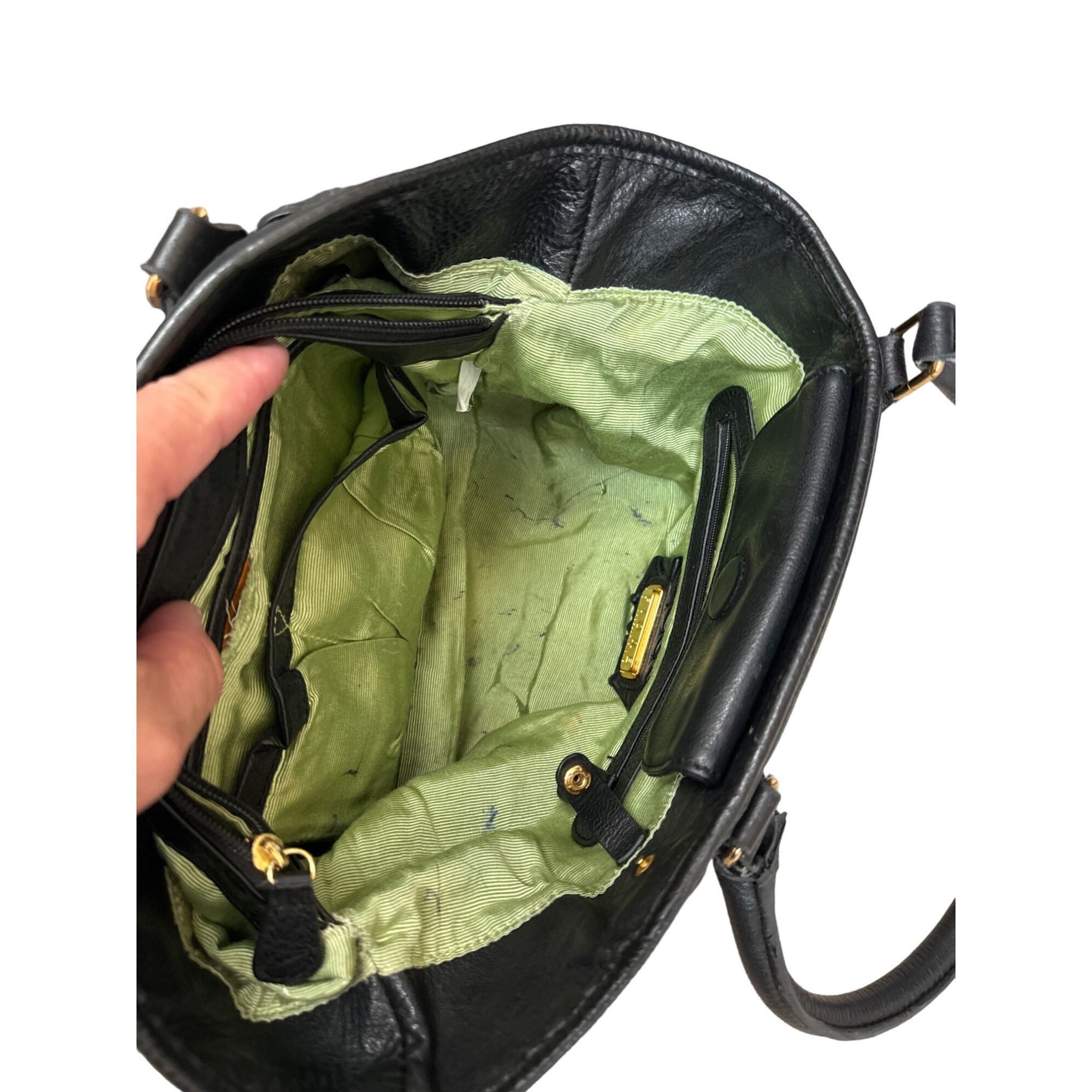 Other Isabella Fiore vintage leather tossled floral handbag 3227 Size ONE SIZE - 13 Thumbnail