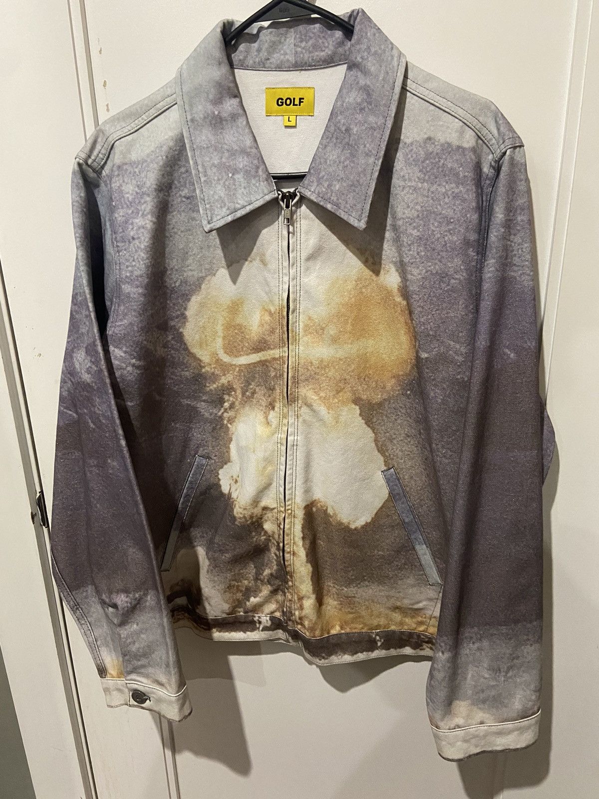 image of Golf Wang No Nukes Work Jacket, Men's (Size Large)