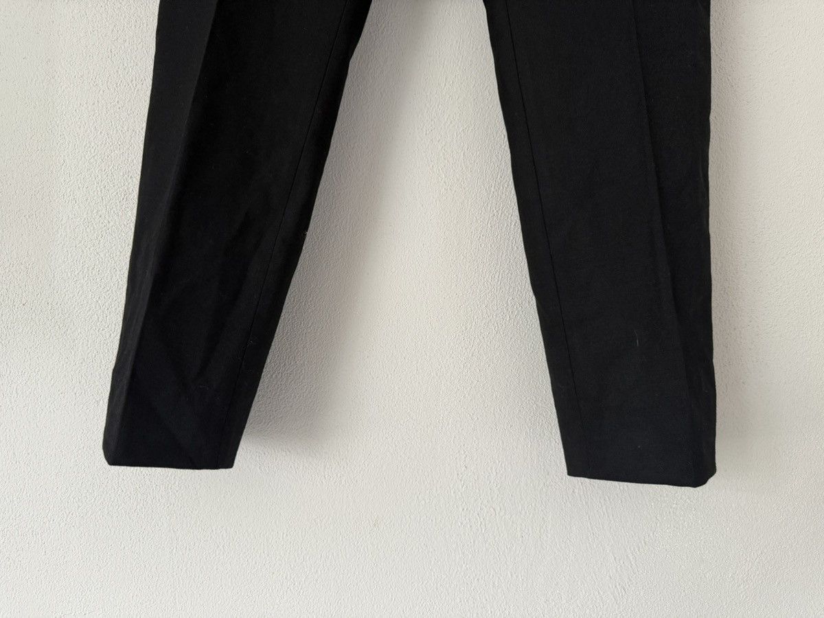 Haider Ackermann Black Wool Trousers with Leather Lacing Size US 32 / EU 48 - 5 Thumbnail