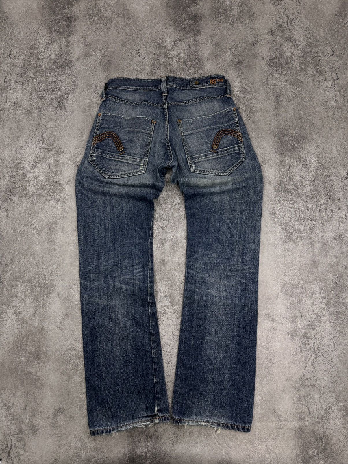 G-Star G-Star Raw Men Cotton Denim Jeans Blue Vintage Size W30 Size US 30 / EU 46 - 1 Thumbnail
