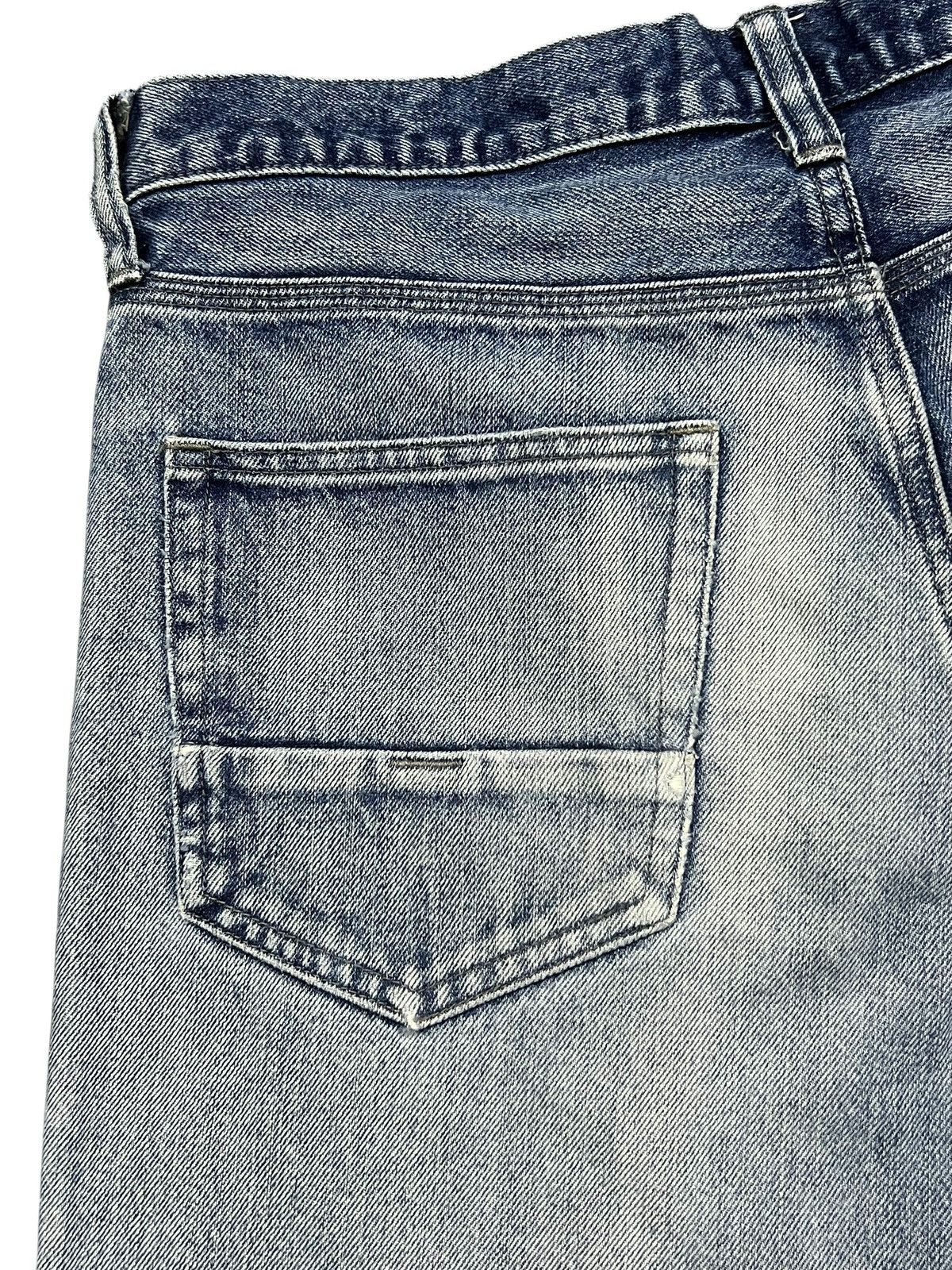 Numbers Vintage Back Number Kaihara Denim Japan - Faded Wash Jeans Size US 33 - 10 Thumbnail