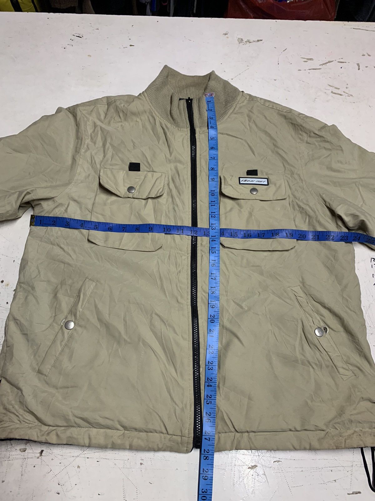 Japanese Brand Bear surf vintage reversible jacket Size US L / EU 52-54 / 3 - 17 Thumbnail