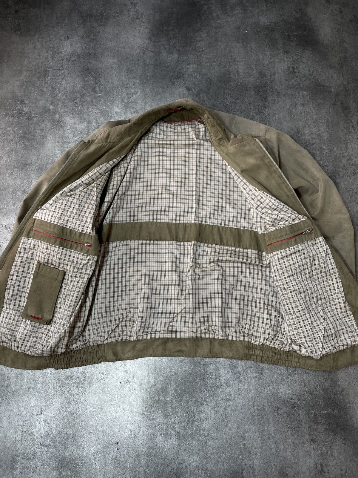 Bugatti Luxury Viscose Bugatti Vintage 90s Light Jacket Rare Boxy Size US L / EU 52-54 / 3 - 2 Thumbnail