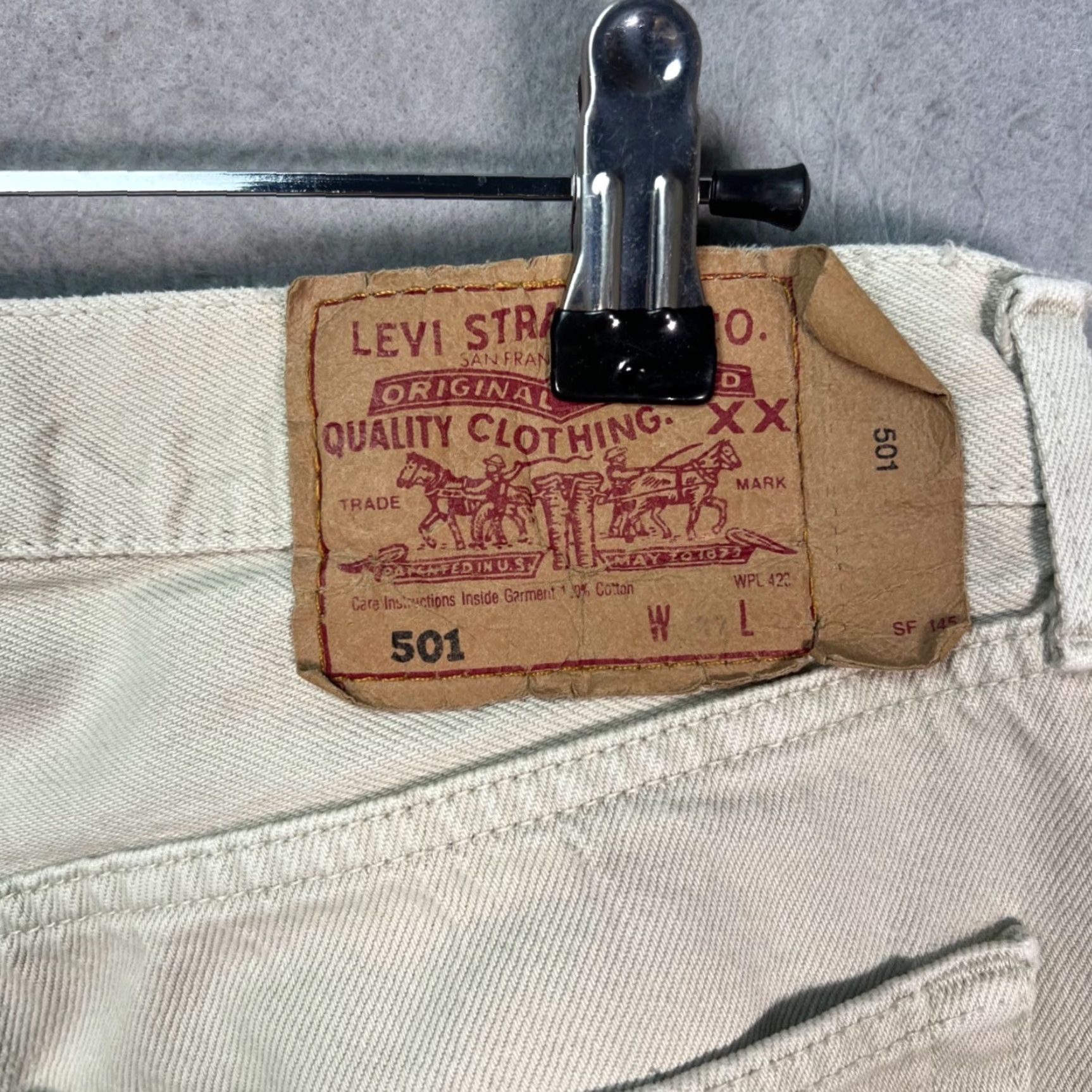 Levi's VINTAGE Levi's 501 Jeans Shirt? Size US 30 / EU 46 - 3 Thumbnail
